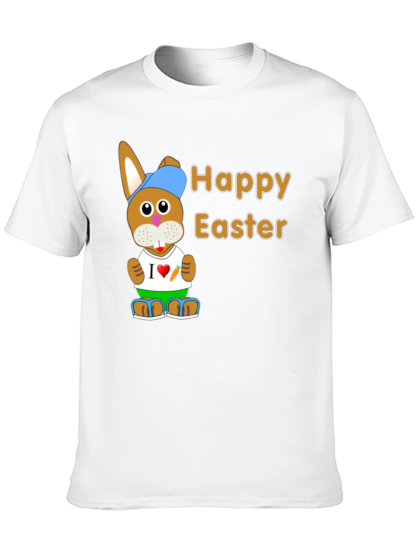 Happy Easter Bunny Graphic T-Shirt