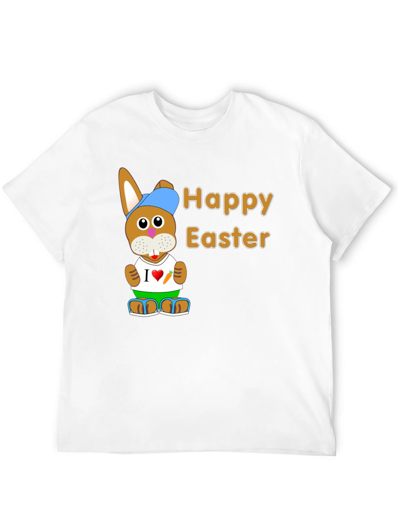 Happy Easter Bunny Graphic T-Shirt