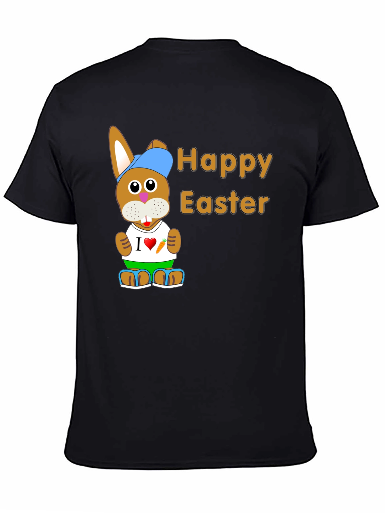 Happy Easter Bunny Graphic T-Shirt