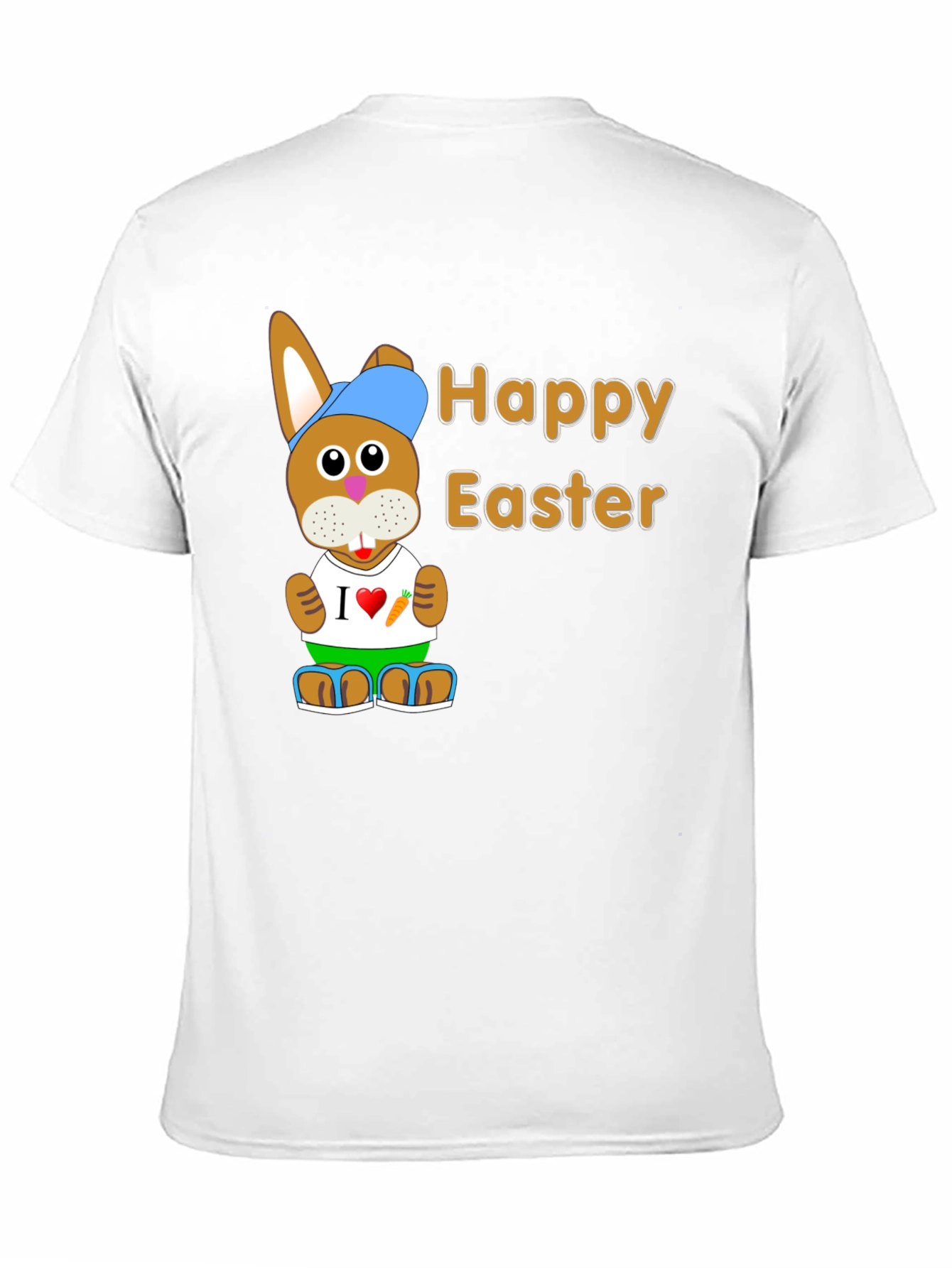 Happy Easter Bunny Graphic T-Shirt