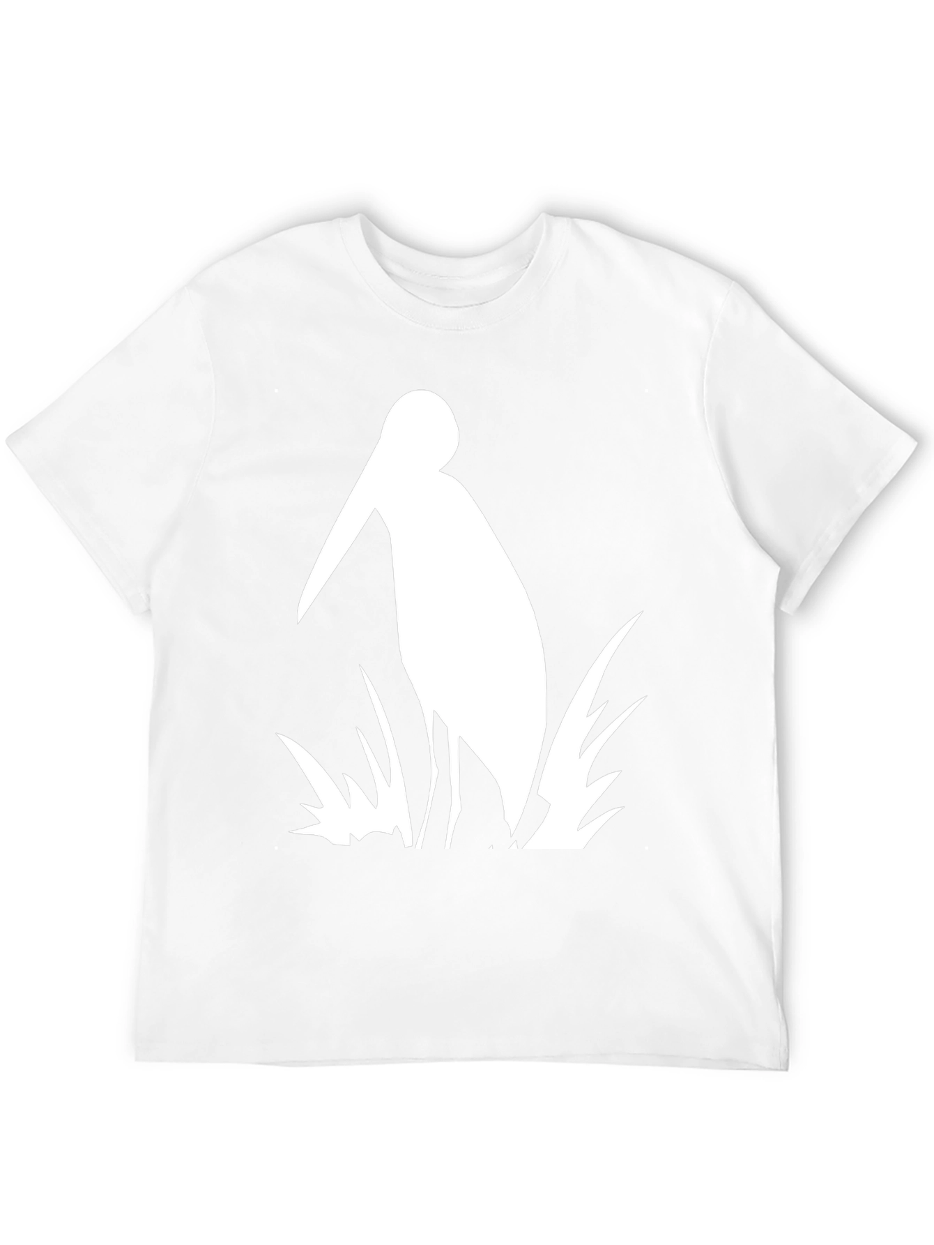 Heron Graphic Tee - Black Cotton Shirt