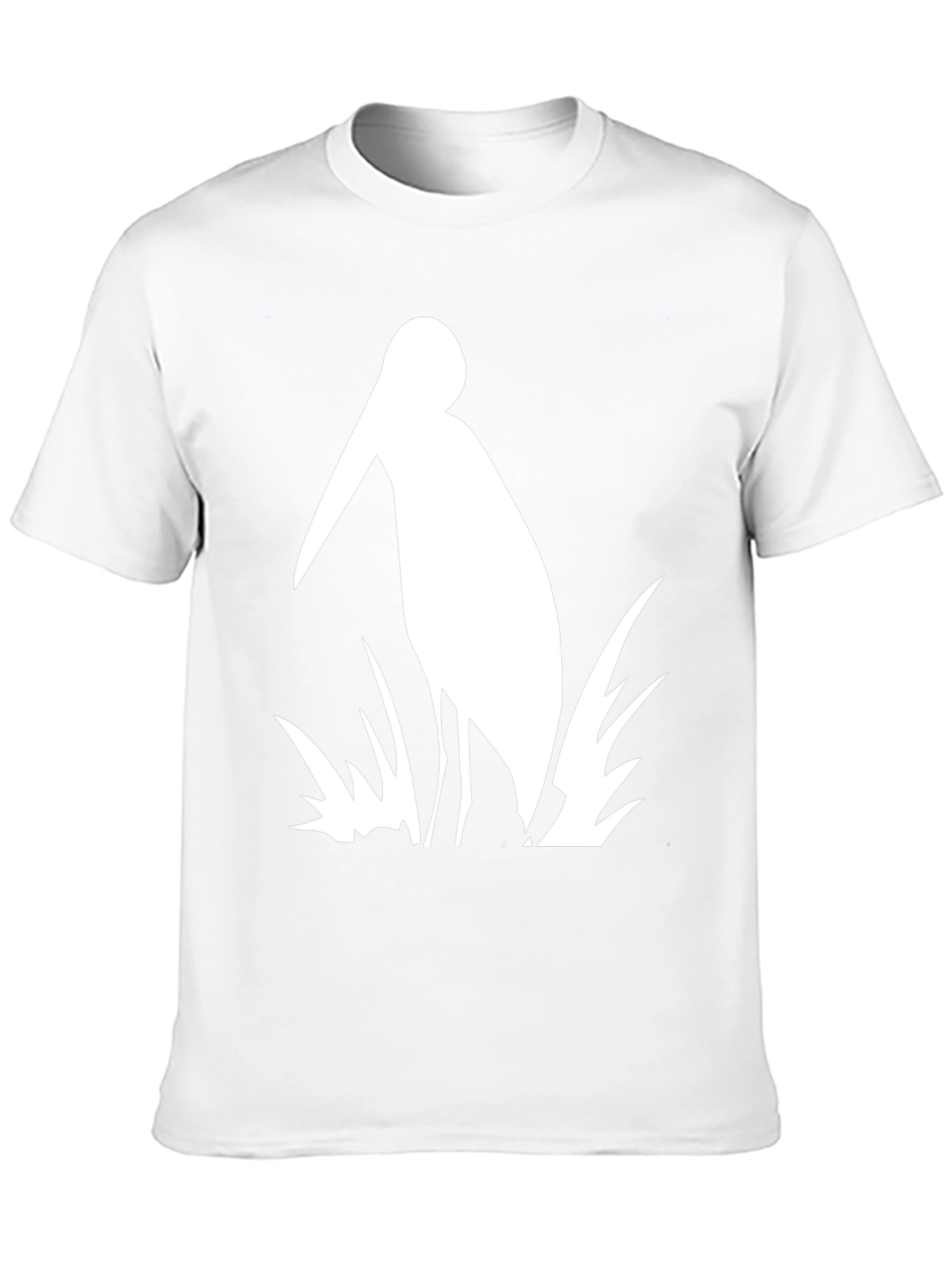 Heron Graphic Tee - Black Cotton Shirt