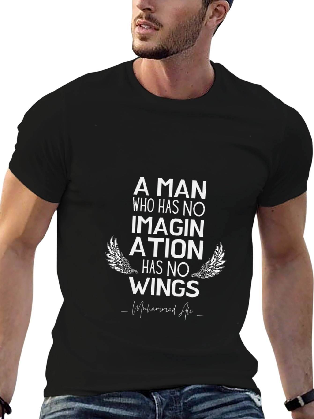 Inspirational Muhammad Ali Graphic T-Shirt