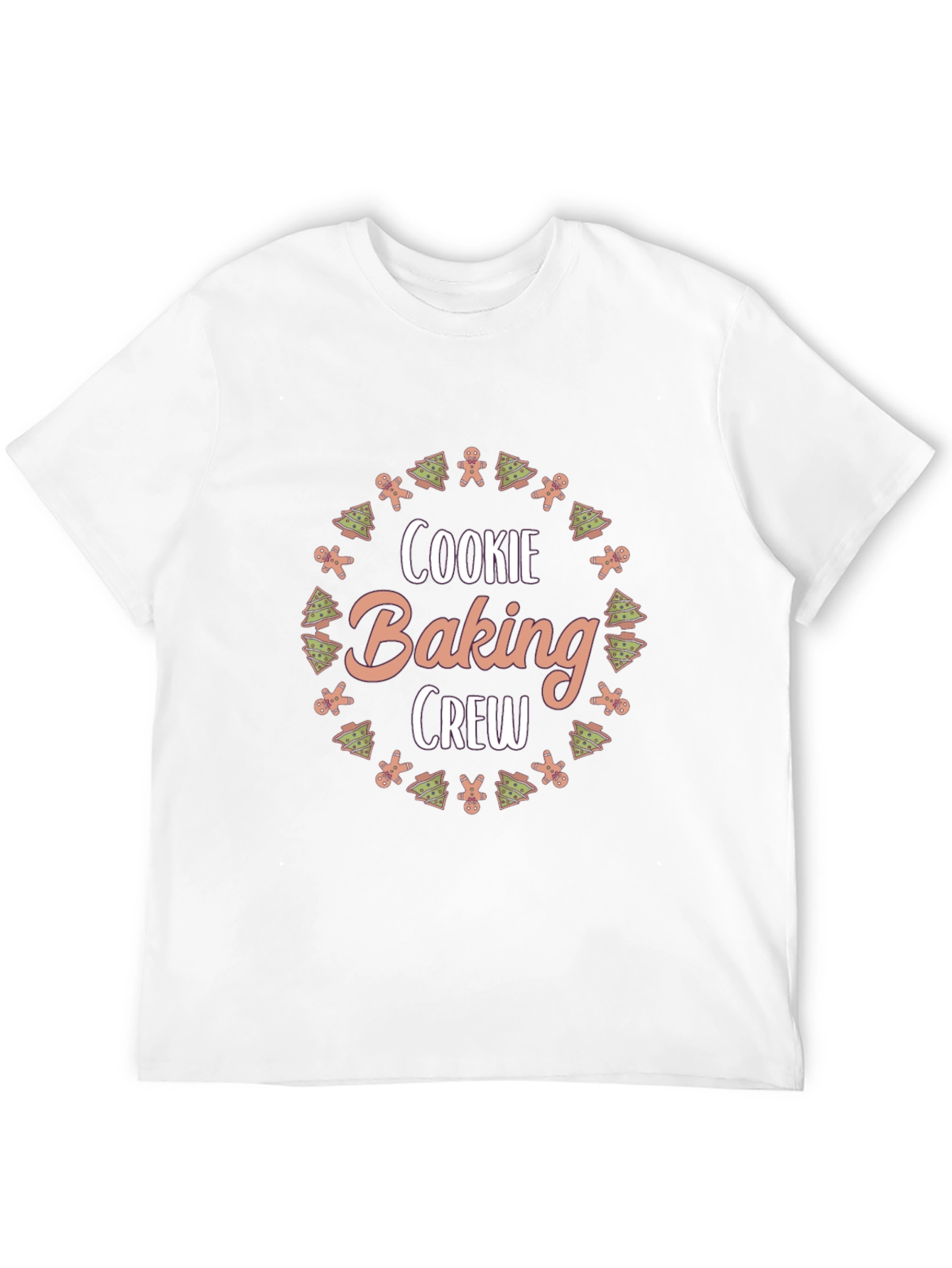 Cookie Baking Crew T-Shirt - Holiday Festive Apparel