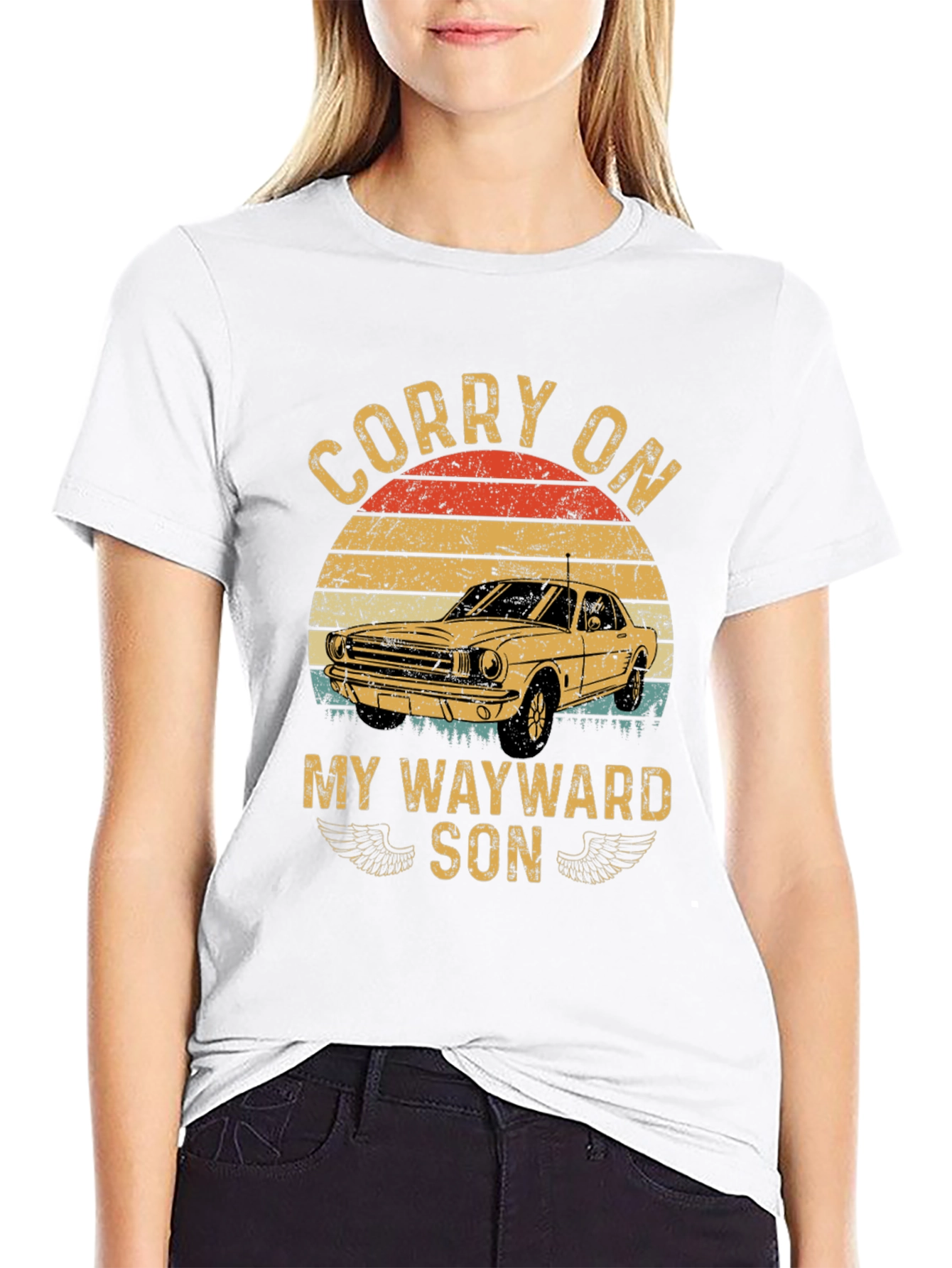 Carry On Wayward Son Graphic T-Shirt