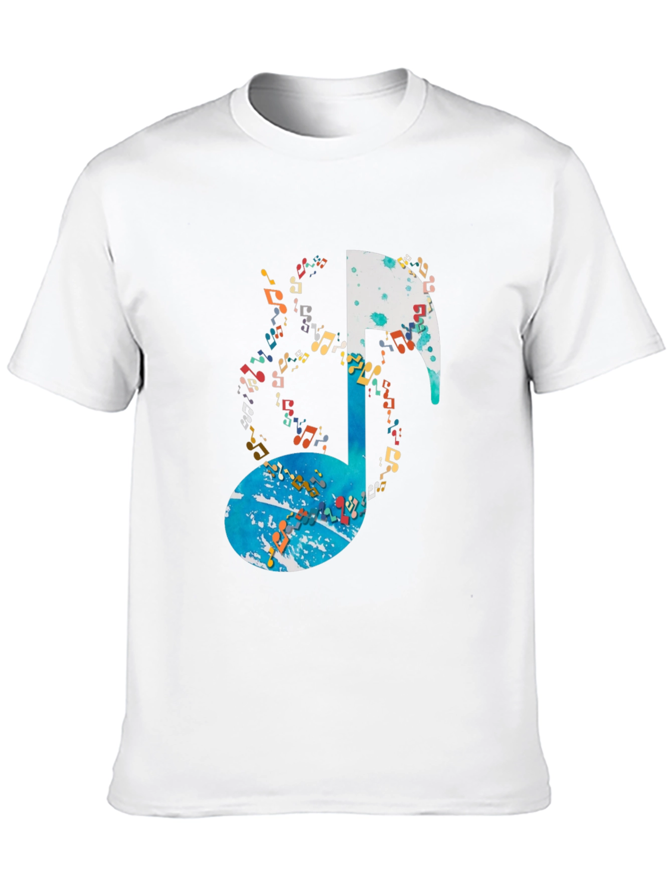 Musical Note Graphic Tee