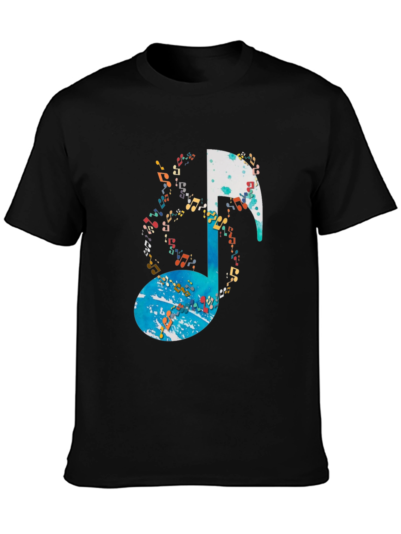 Musical Note Graphic Tee