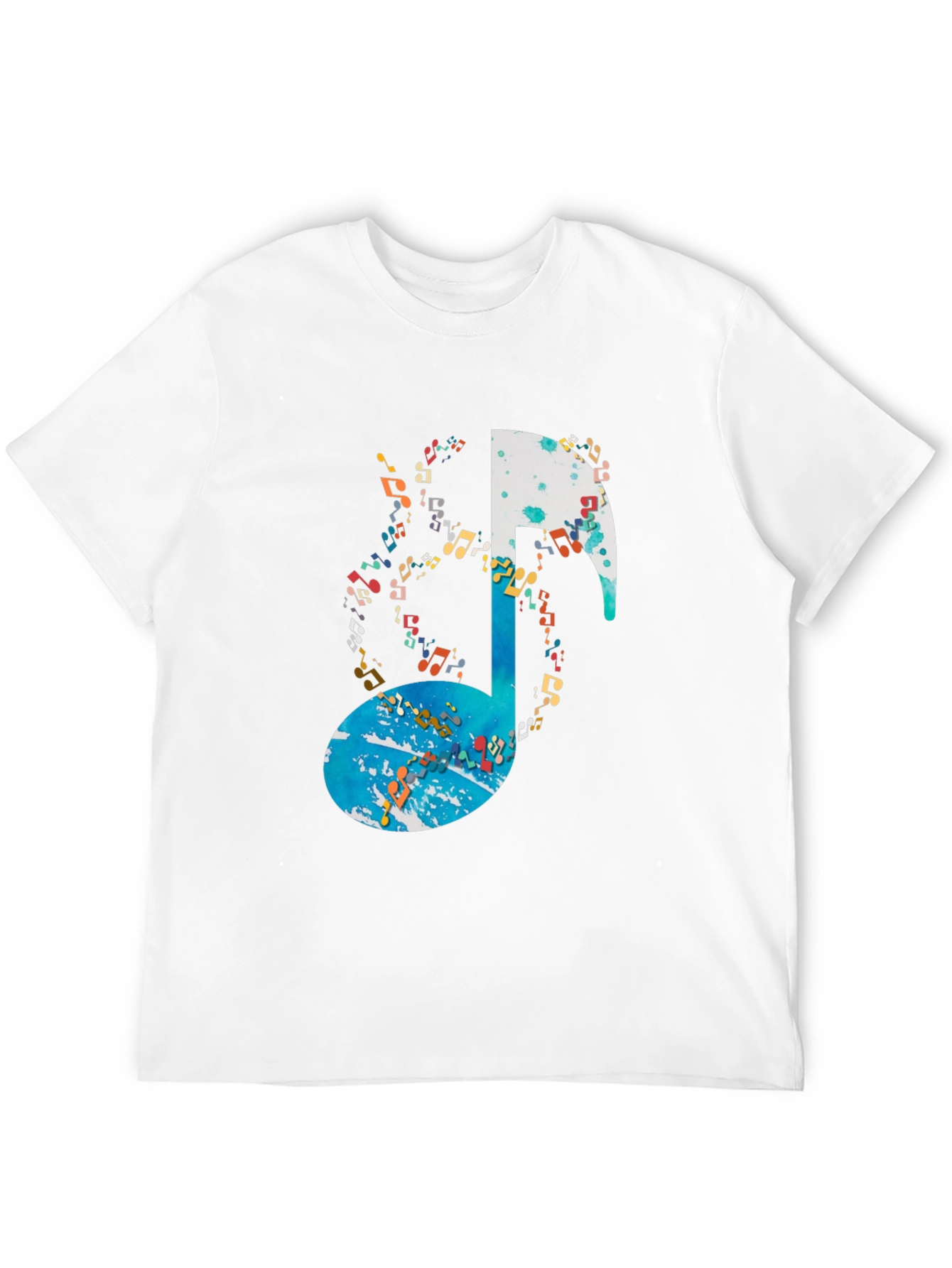 Musical Note Graphic Tee