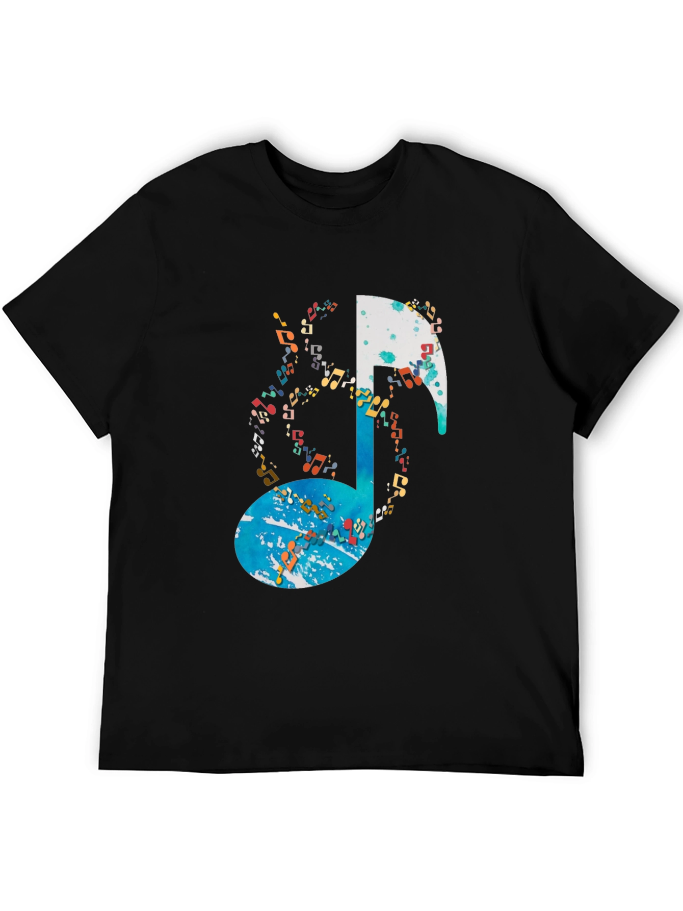 Musical Note Graphic Tee