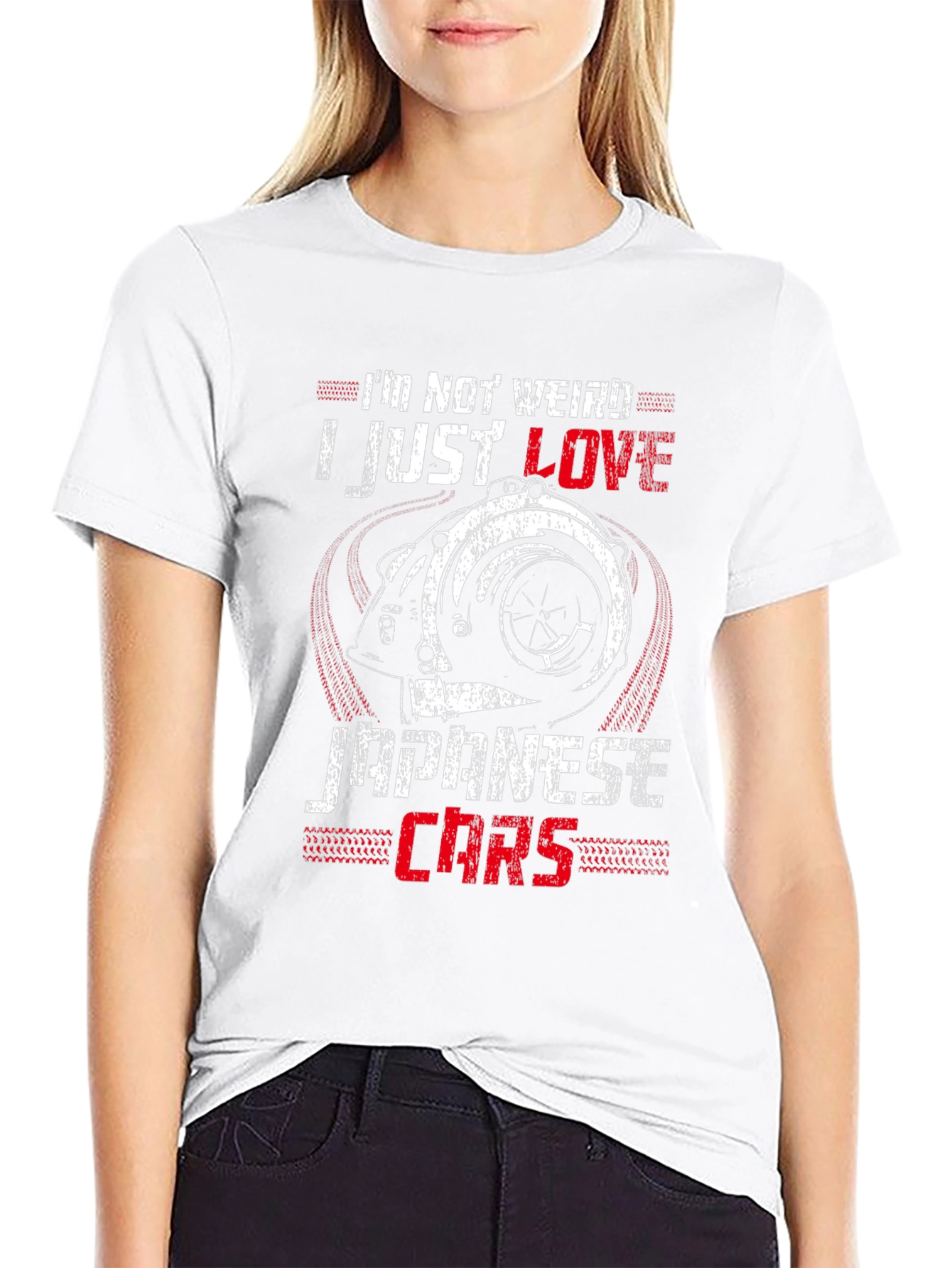 I Love Japanese Cars Graphic Tee
