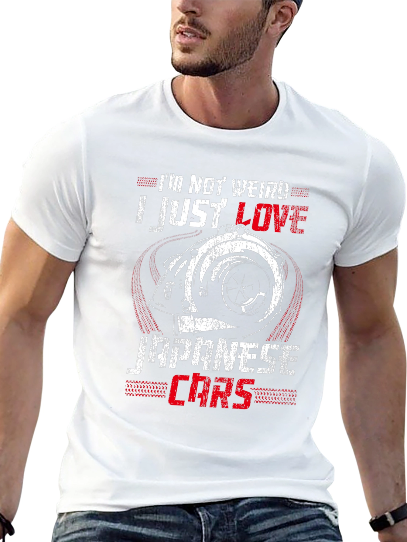 I Love Japanese Cars Graphic Tee
