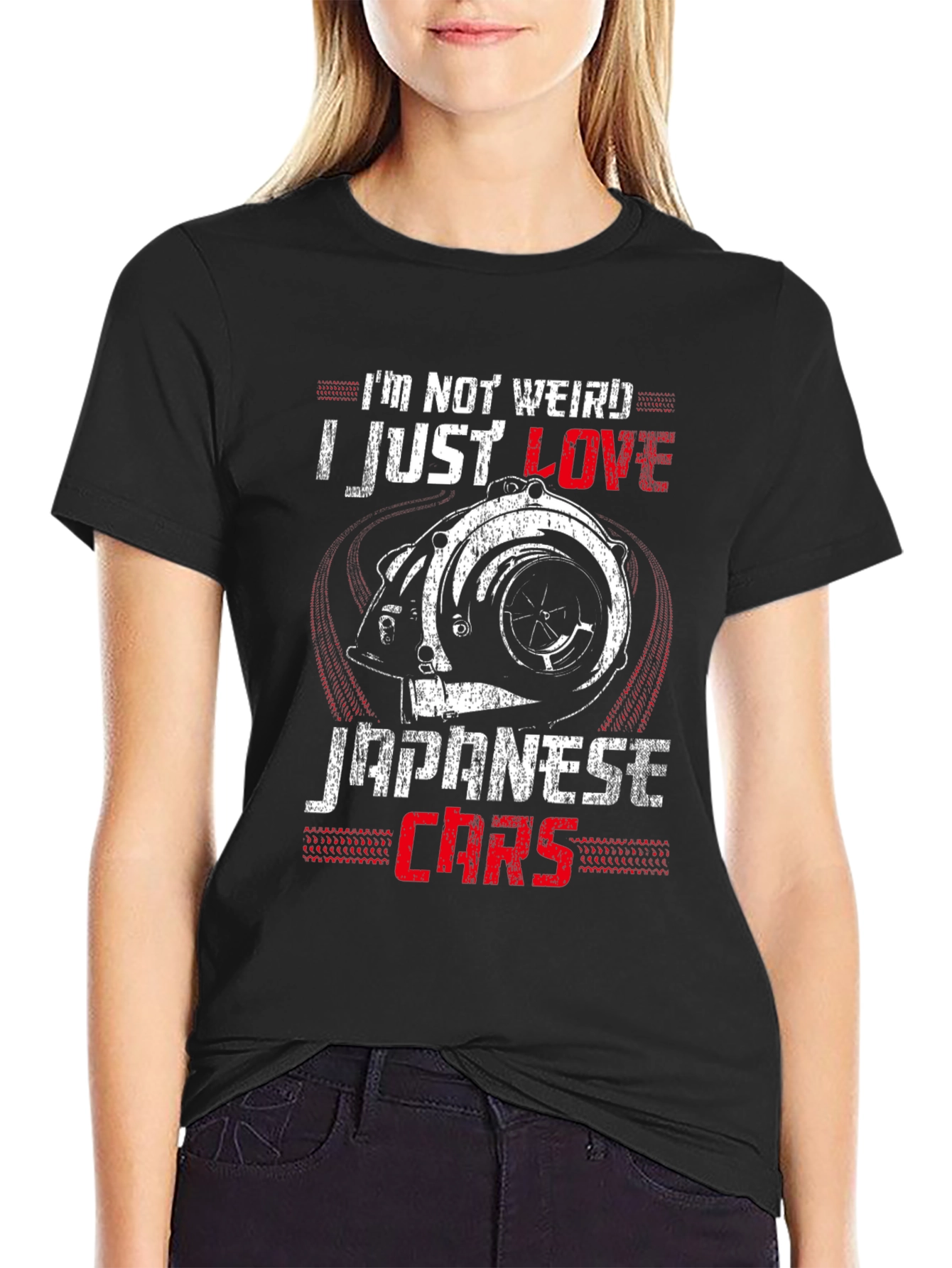 I Love Japanese Cars Graphic Tee