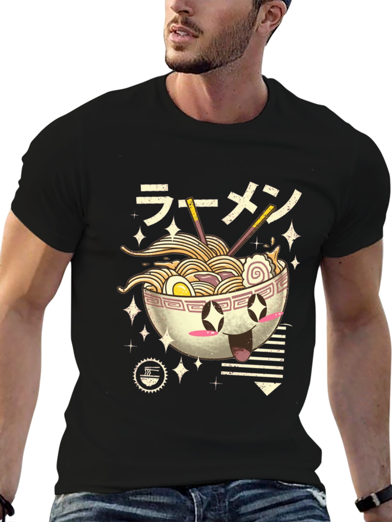 Ramen Bowl T-Shirt - Anime Style