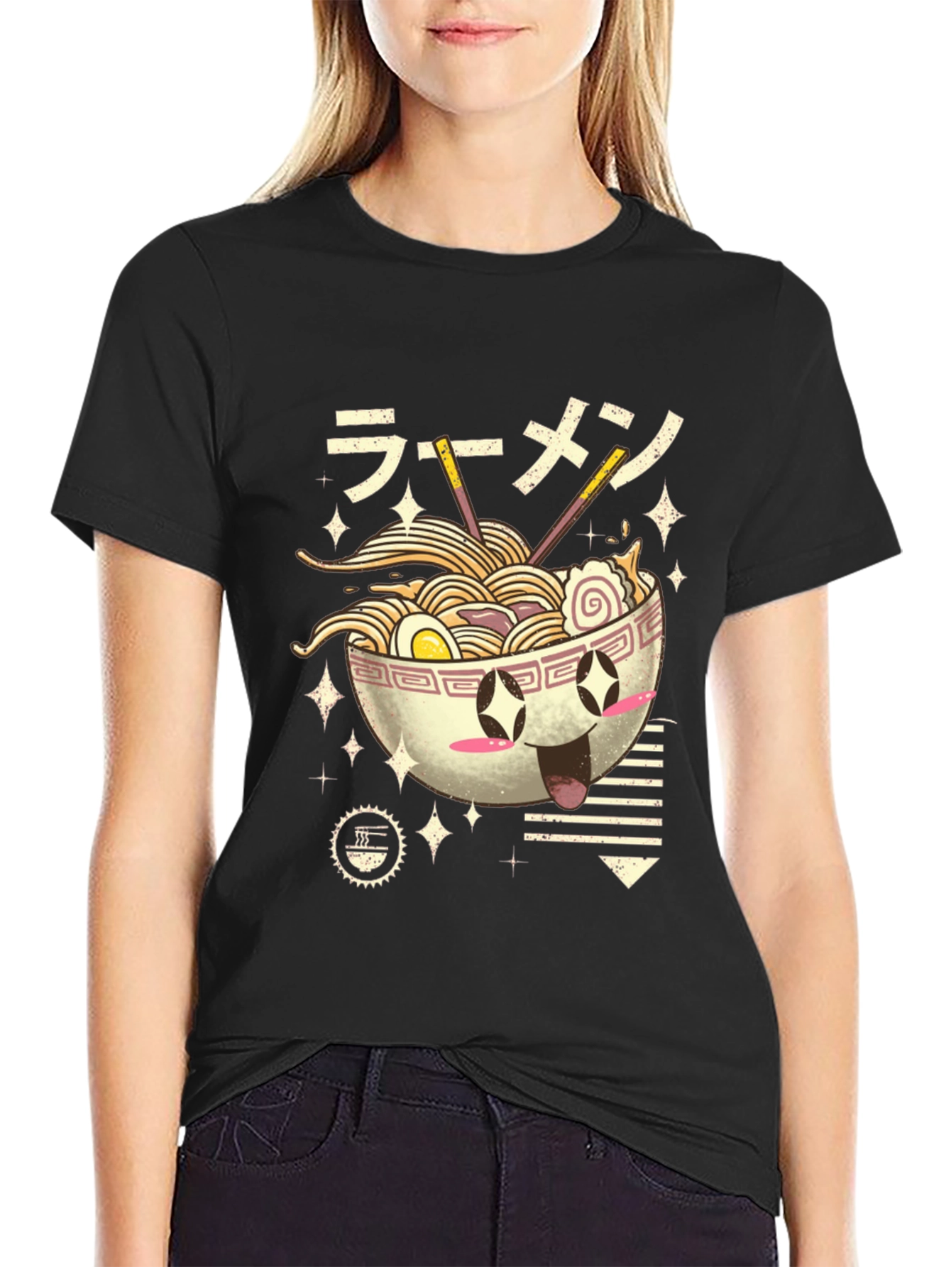 Ramen Bowl T-Shirt - Anime Style
