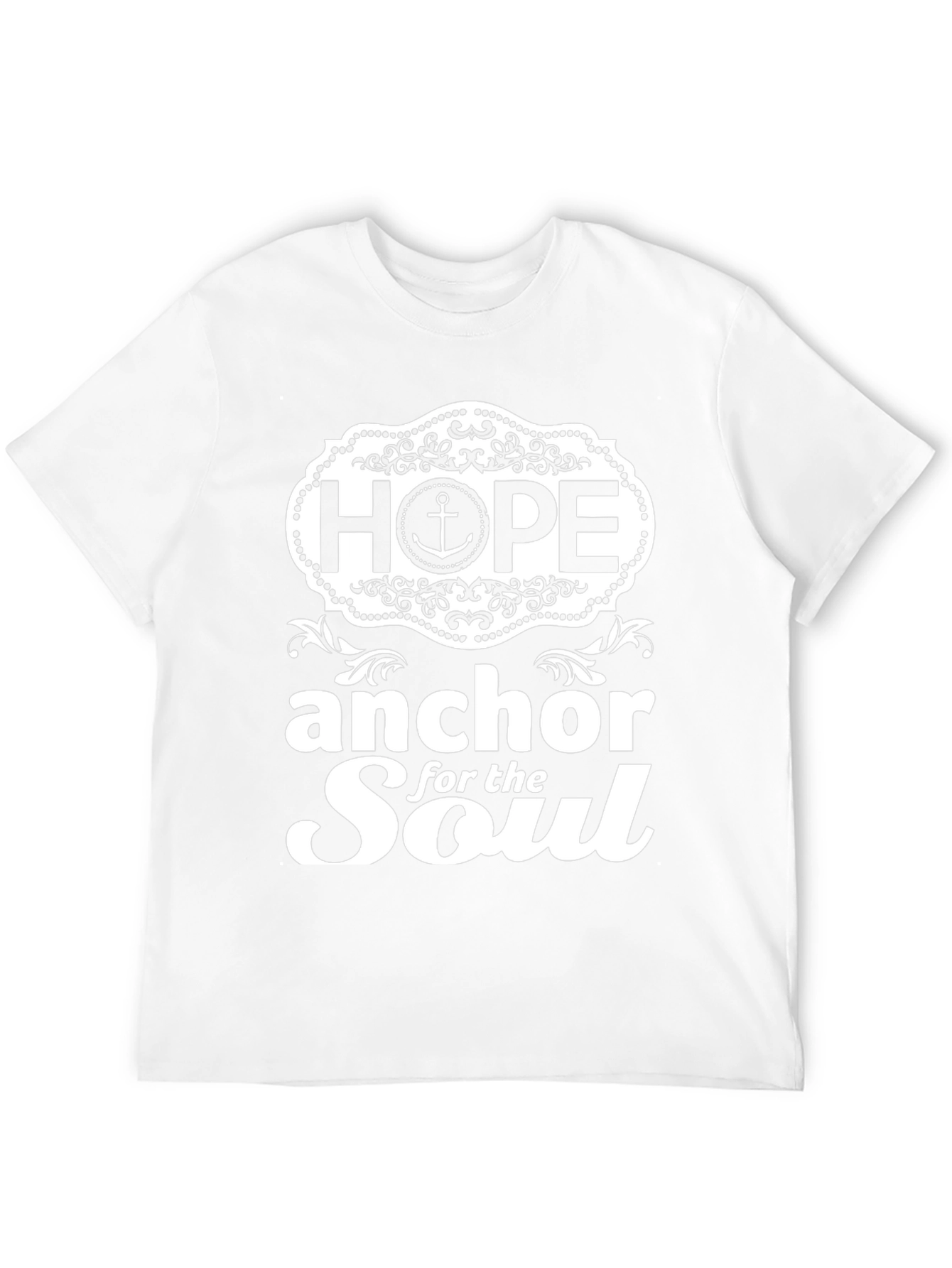 Hope Anchor Soul Graphic T-Shirt