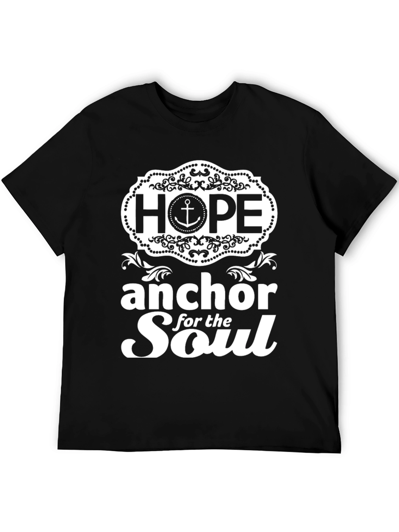 Hope Anchor Soul Graphic T-Shirt