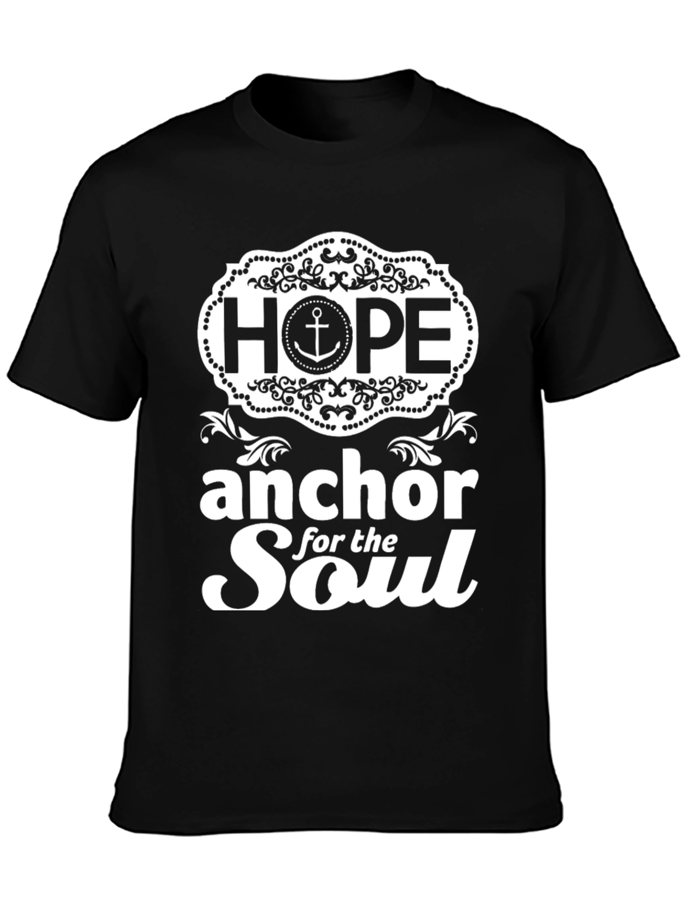 Hope Anchor Soul Graphic T-Shirt