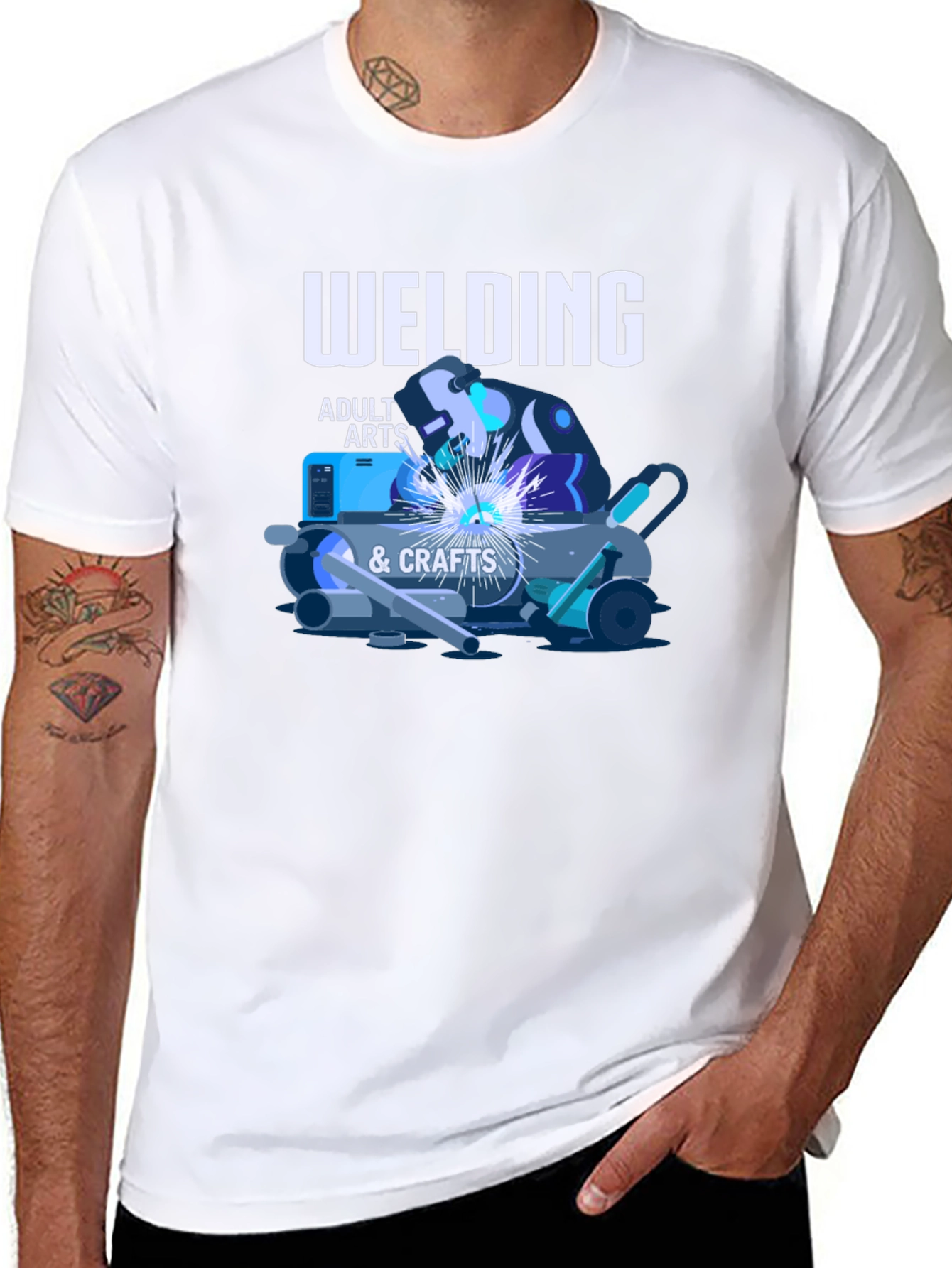 Welding Adult Arts & Crafts T-Shirt