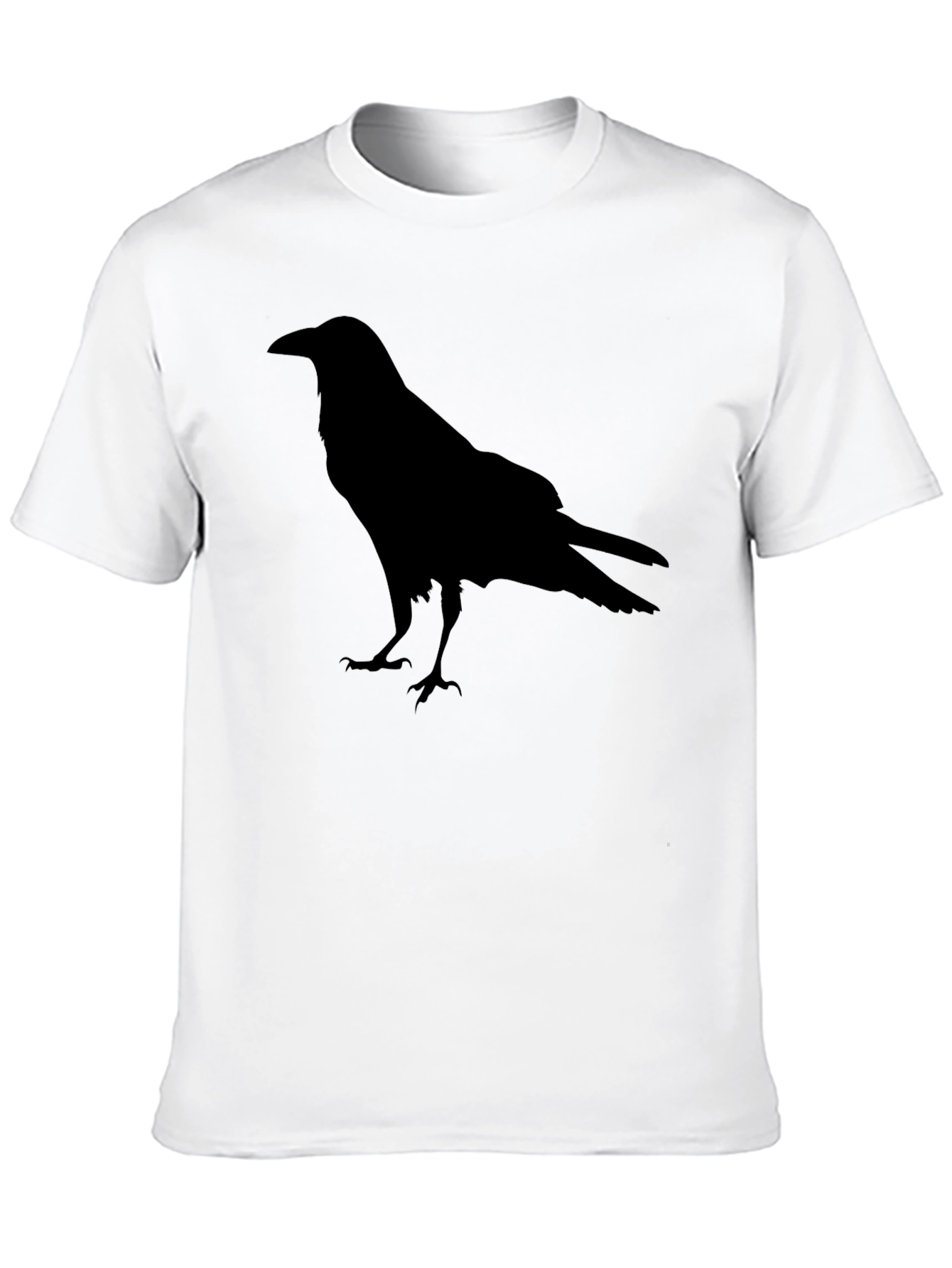 Raven Silhouette Graphic T-Shirt