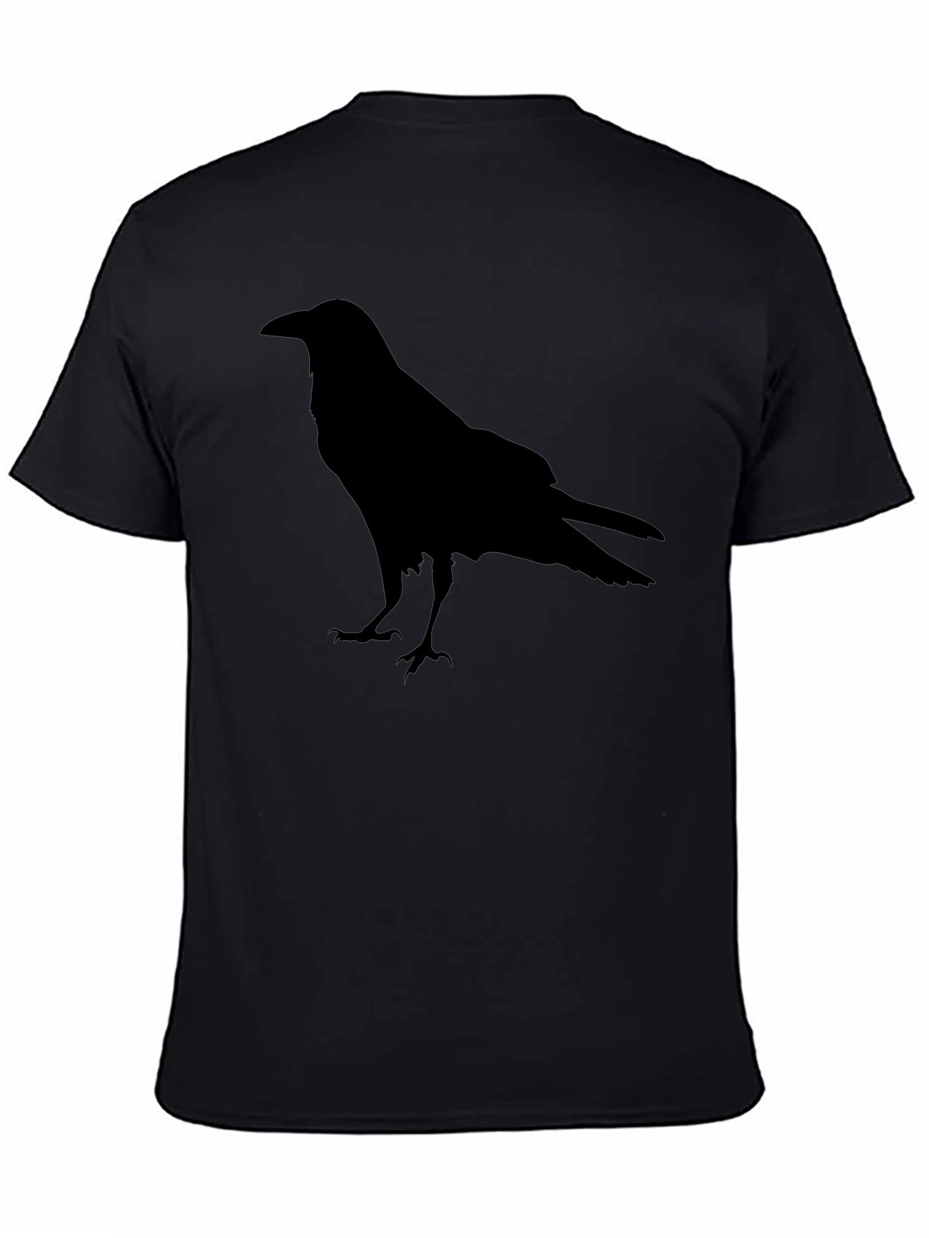 Raven Silhouette Graphic T-Shirt
