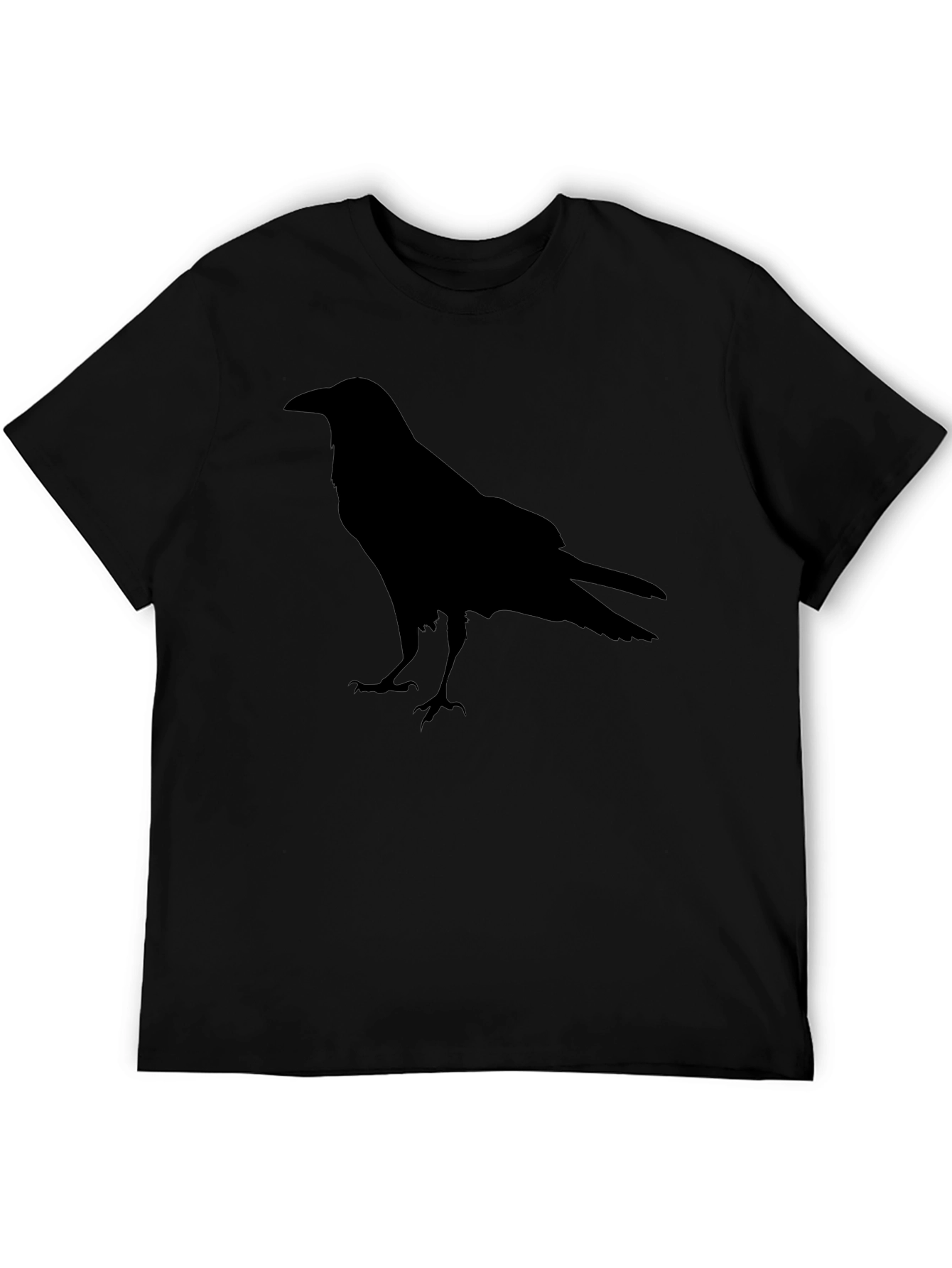 Raven Silhouette Graphic T-Shirt