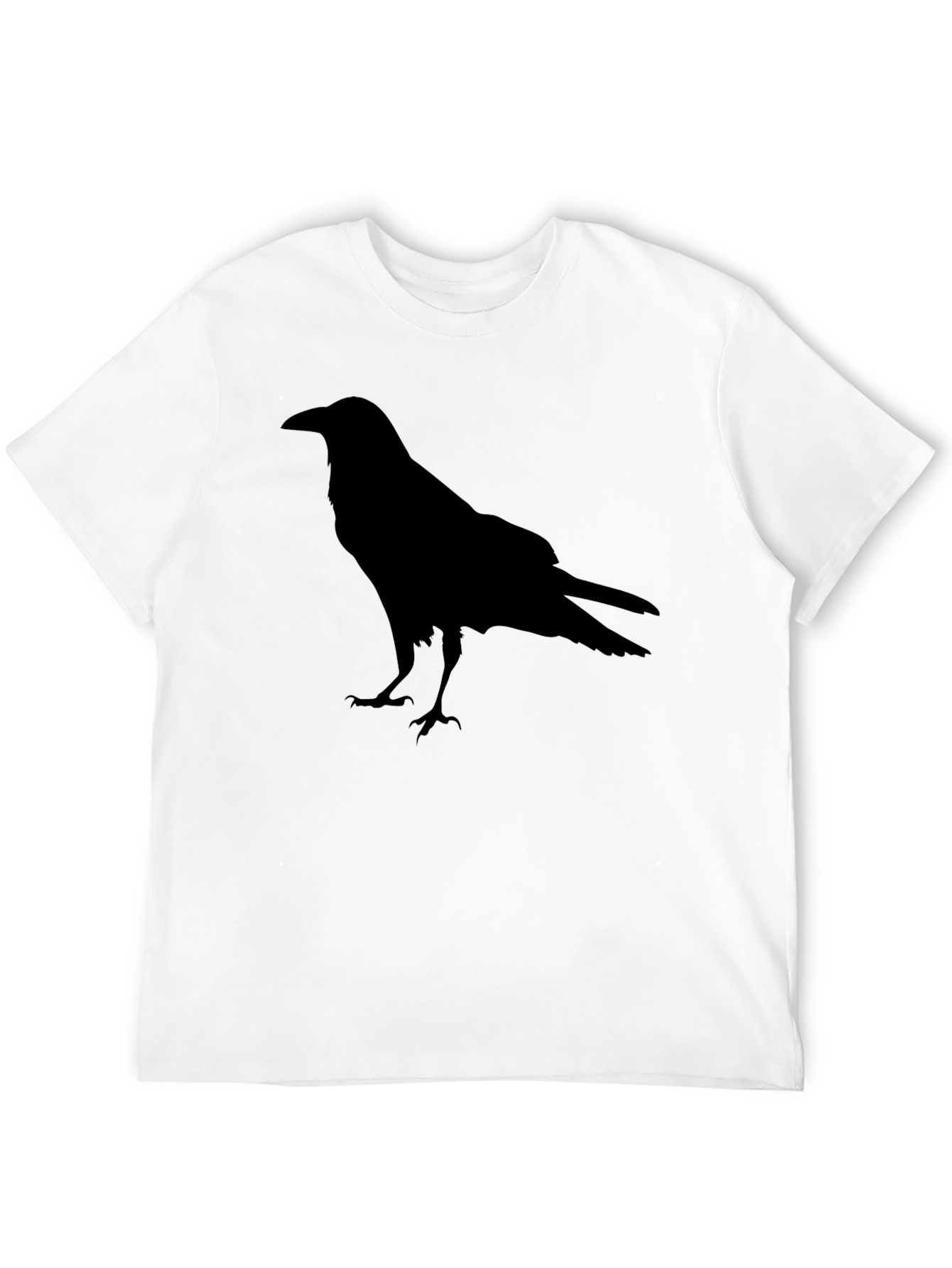 Raven Silhouette Graphic T-Shirt
