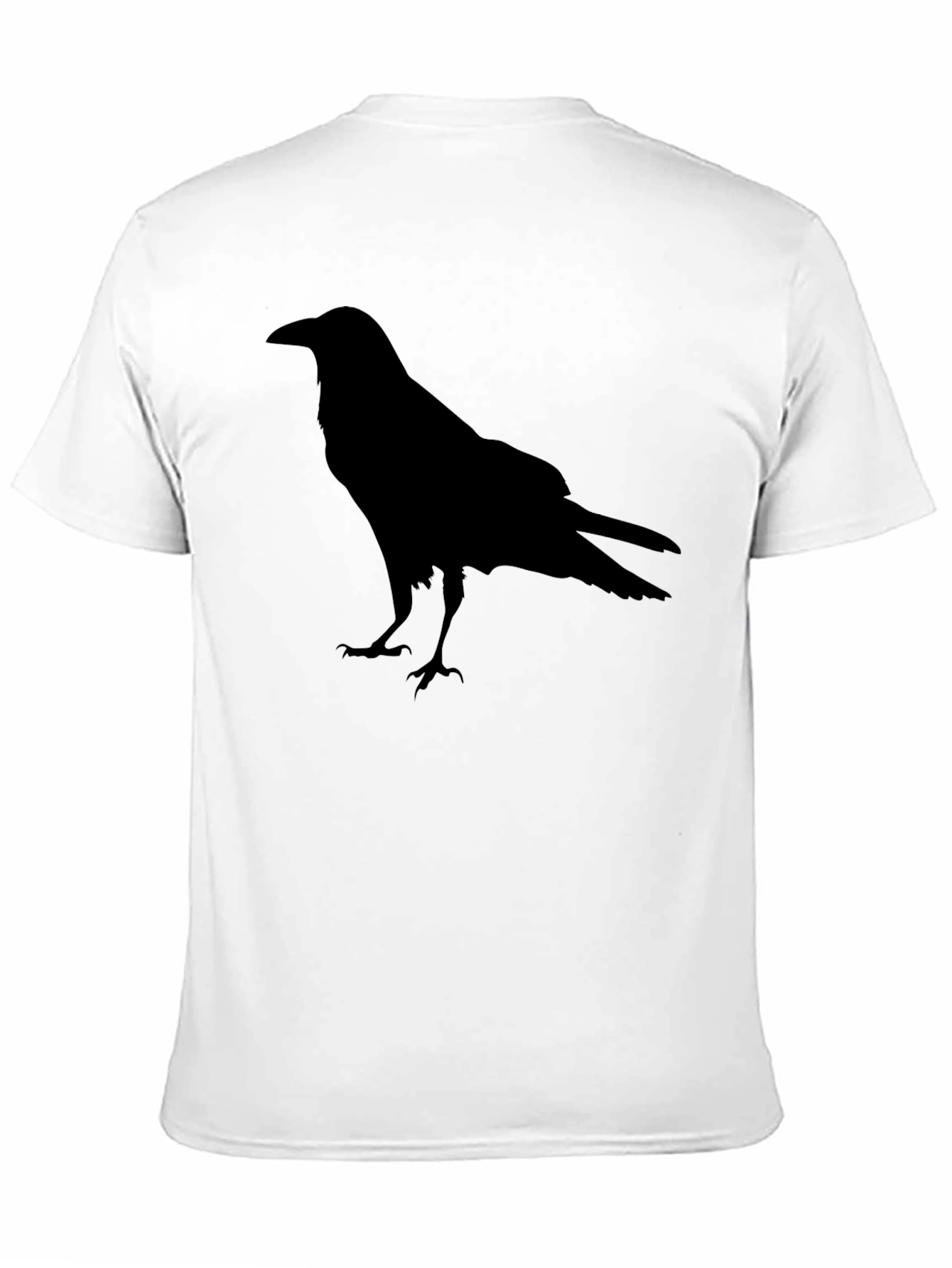 Raven Silhouette Graphic T-Shirt