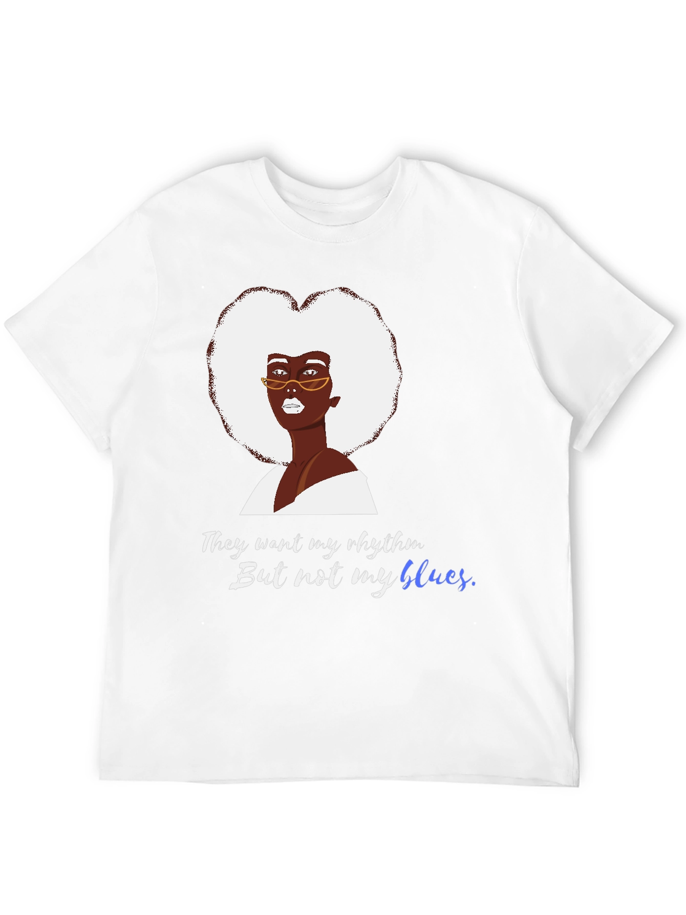 Rhythm & Blues Graphic Tee - Unisex Black T-Shirt