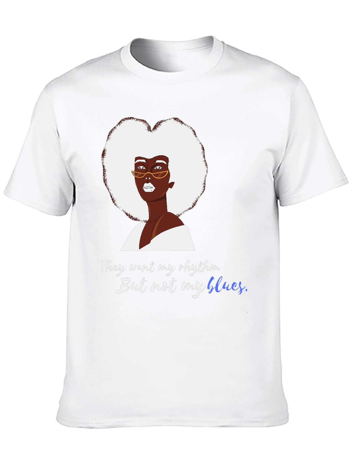 Rhythm & Blues Graphic Tee - Unisex Black T-Shirt