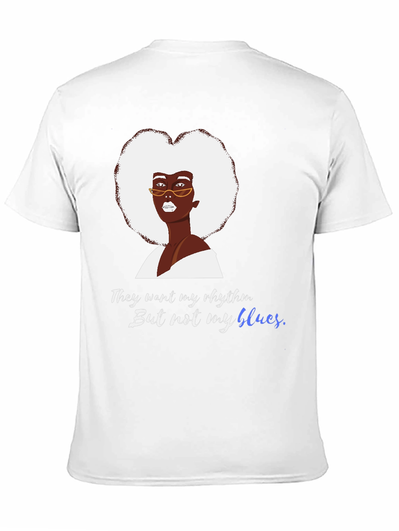 Rhythm & Blues Graphic Tee - Unisex Black T-Shirt