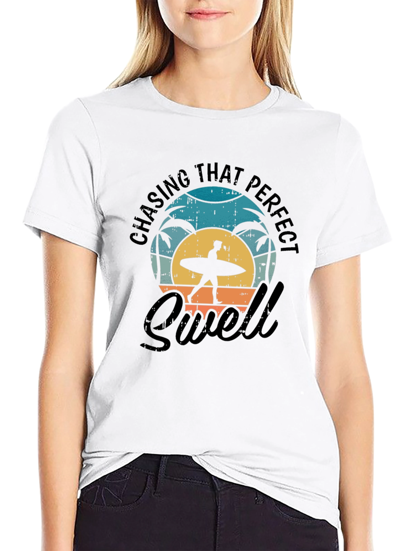 Chasing That Perfect Swell T-Shirt - Surfer Tee