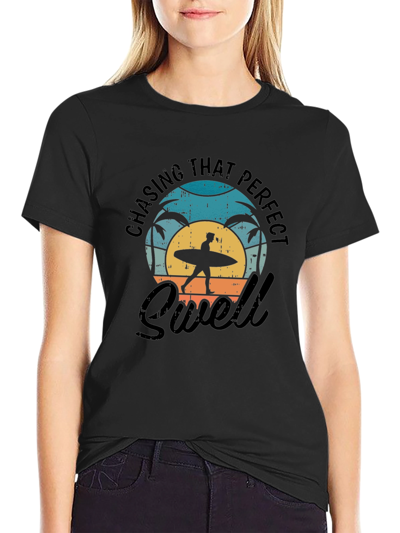 Chasing That Perfect Swell T-Shirt - Surfer Tee