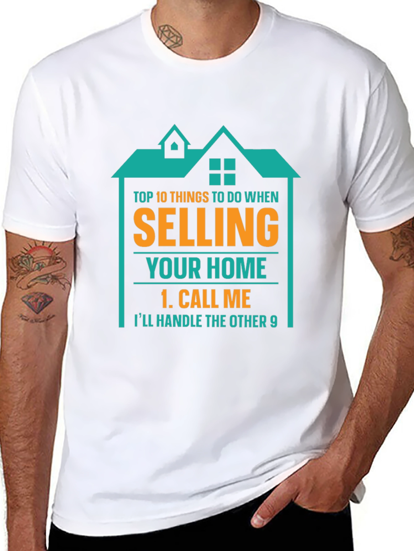 Real Estate Agent T-Shirt - Sell Your Home