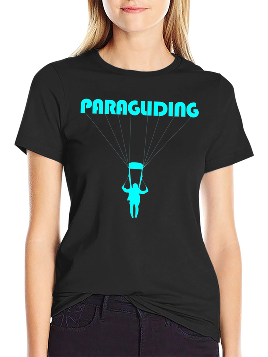 Paragliding Graphic T-Shirt - Cool Adventure Tee