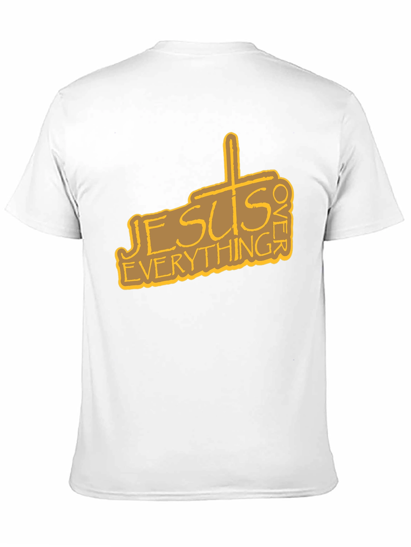 Jesus Over Everything Graphic Tee - Black