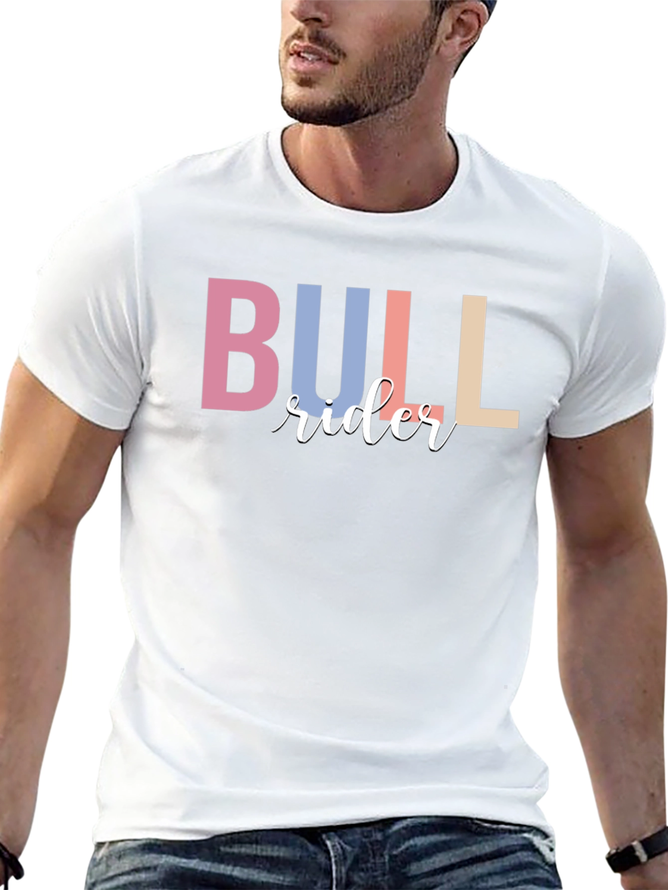 Bull Rider T-Shirt - Stylish Graphic Tee