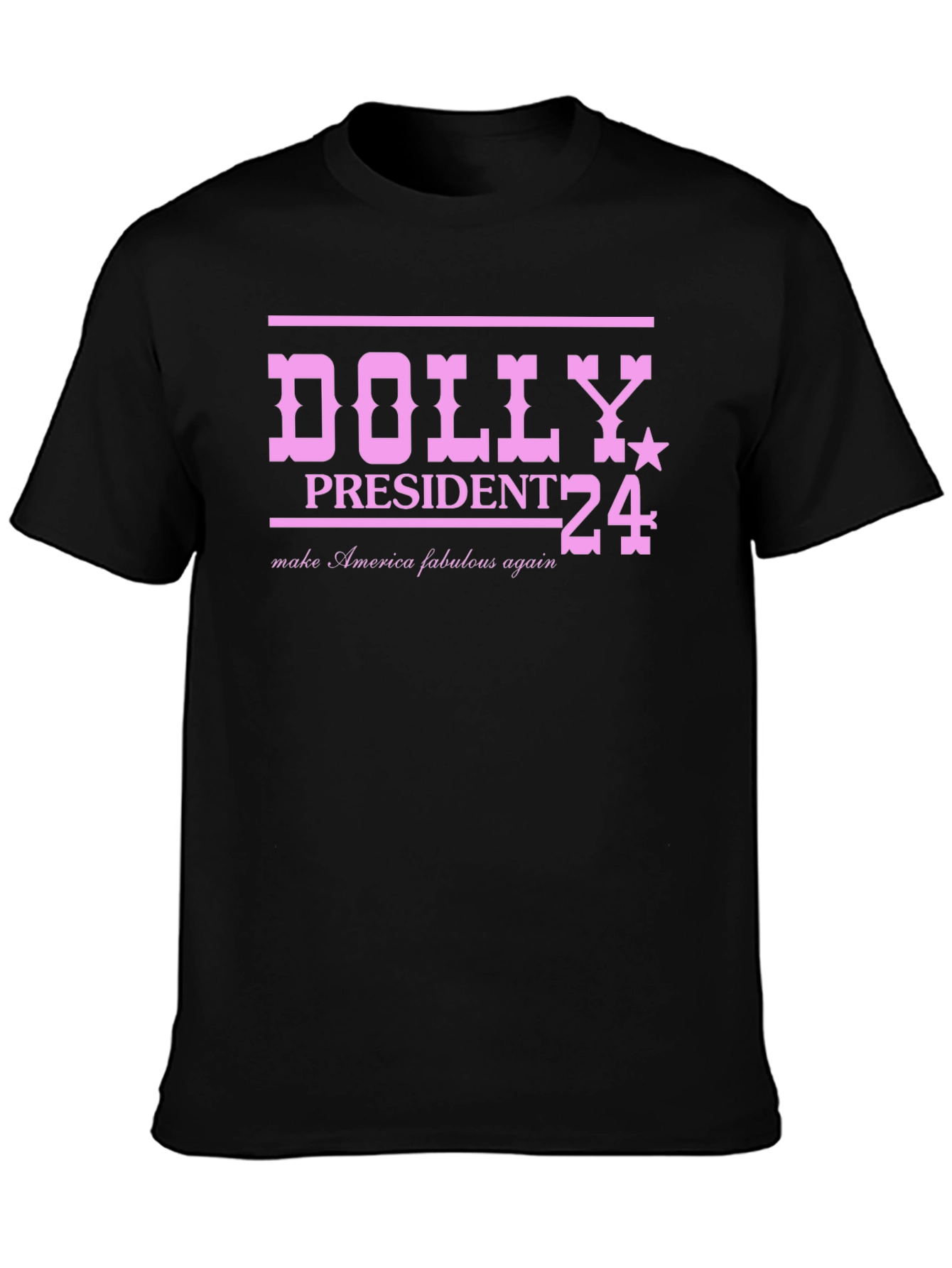 Dolly President 24 Black T-Shirt