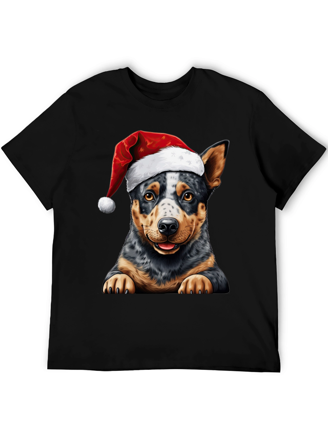 Festive Dog T-Shirt - Holiday Cheer