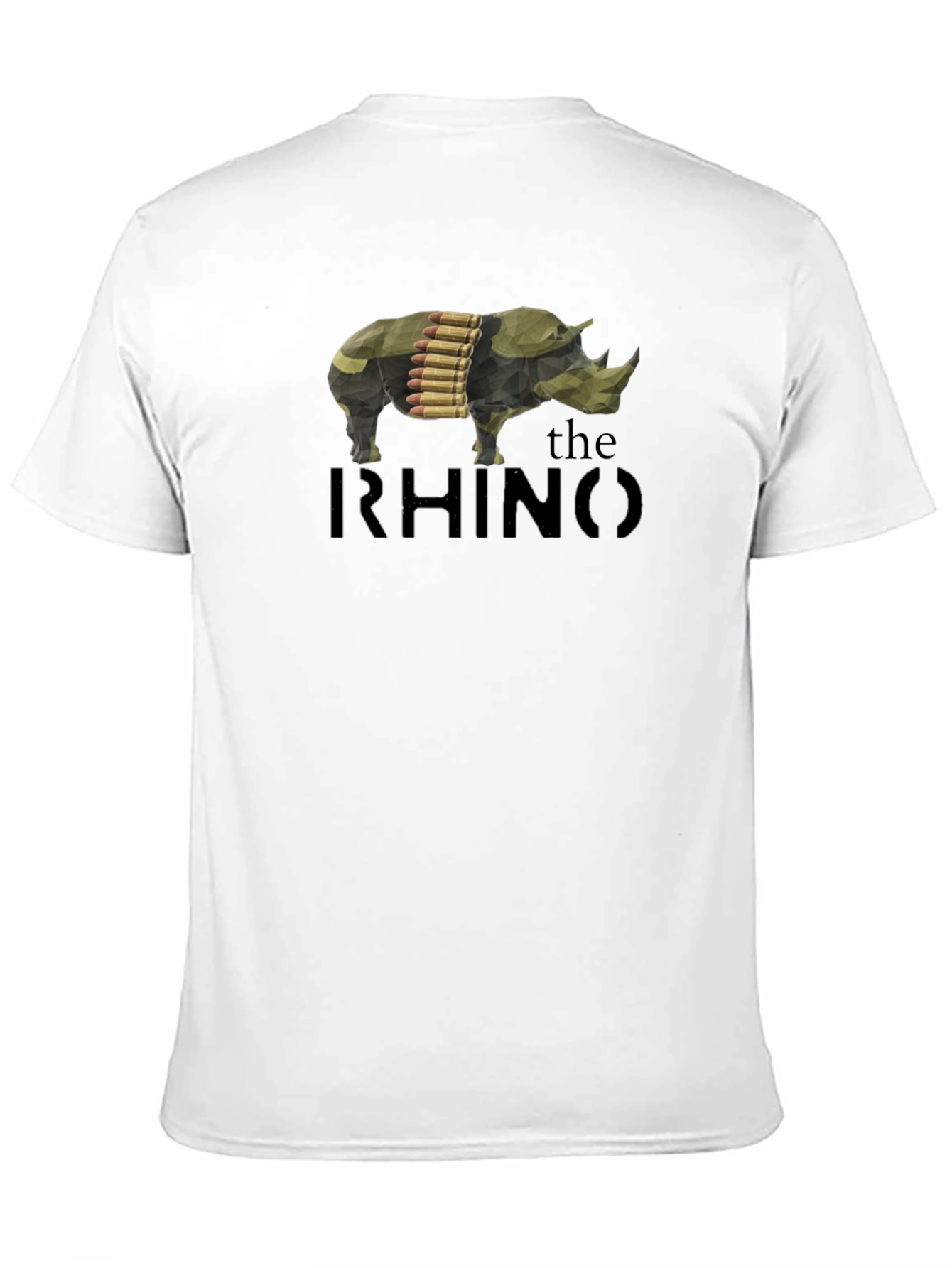The Rhino Graphic T-Shirt - Mens Black Tee