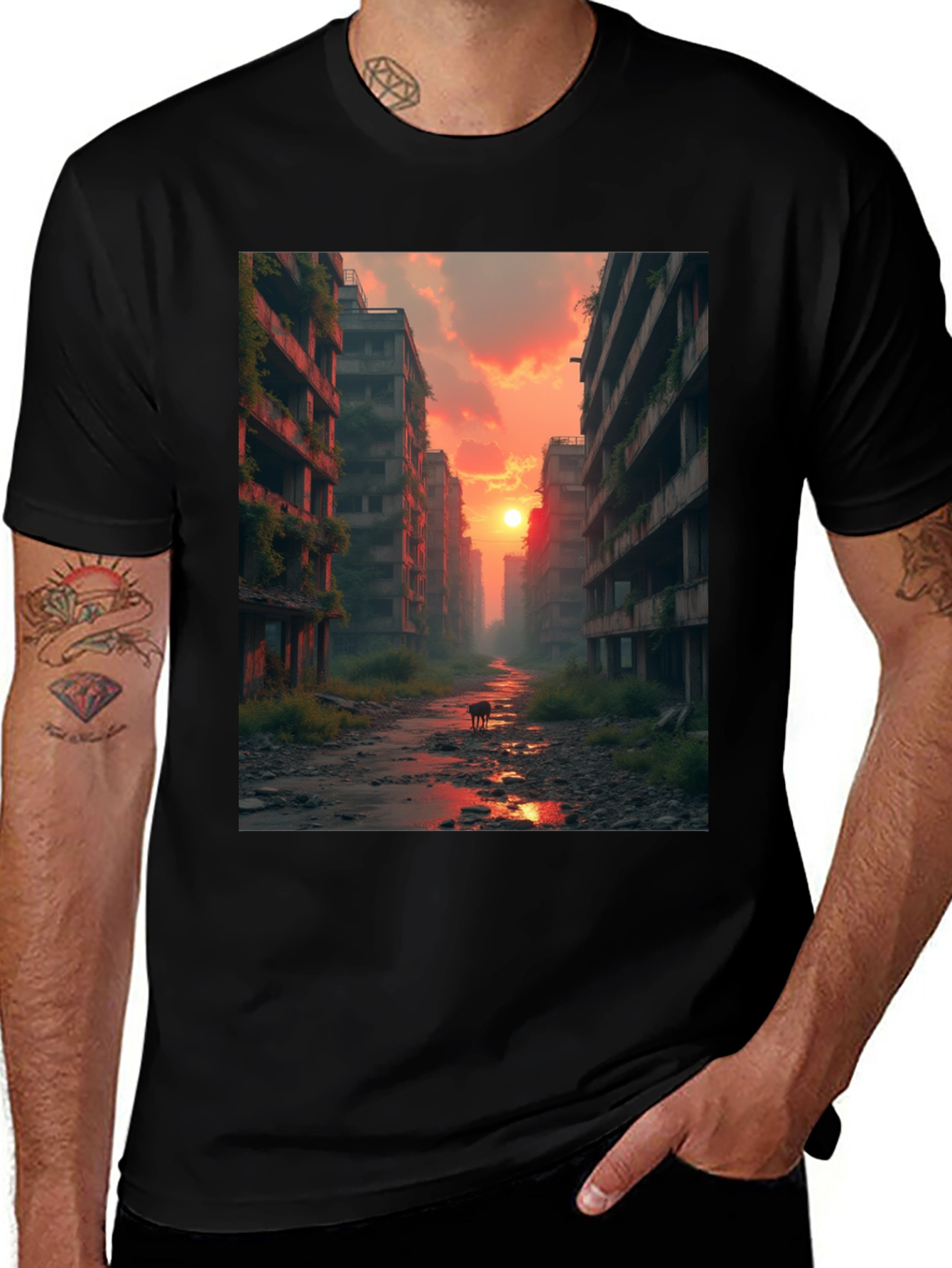 Post-Apocalyptic Sunset T-Shirt