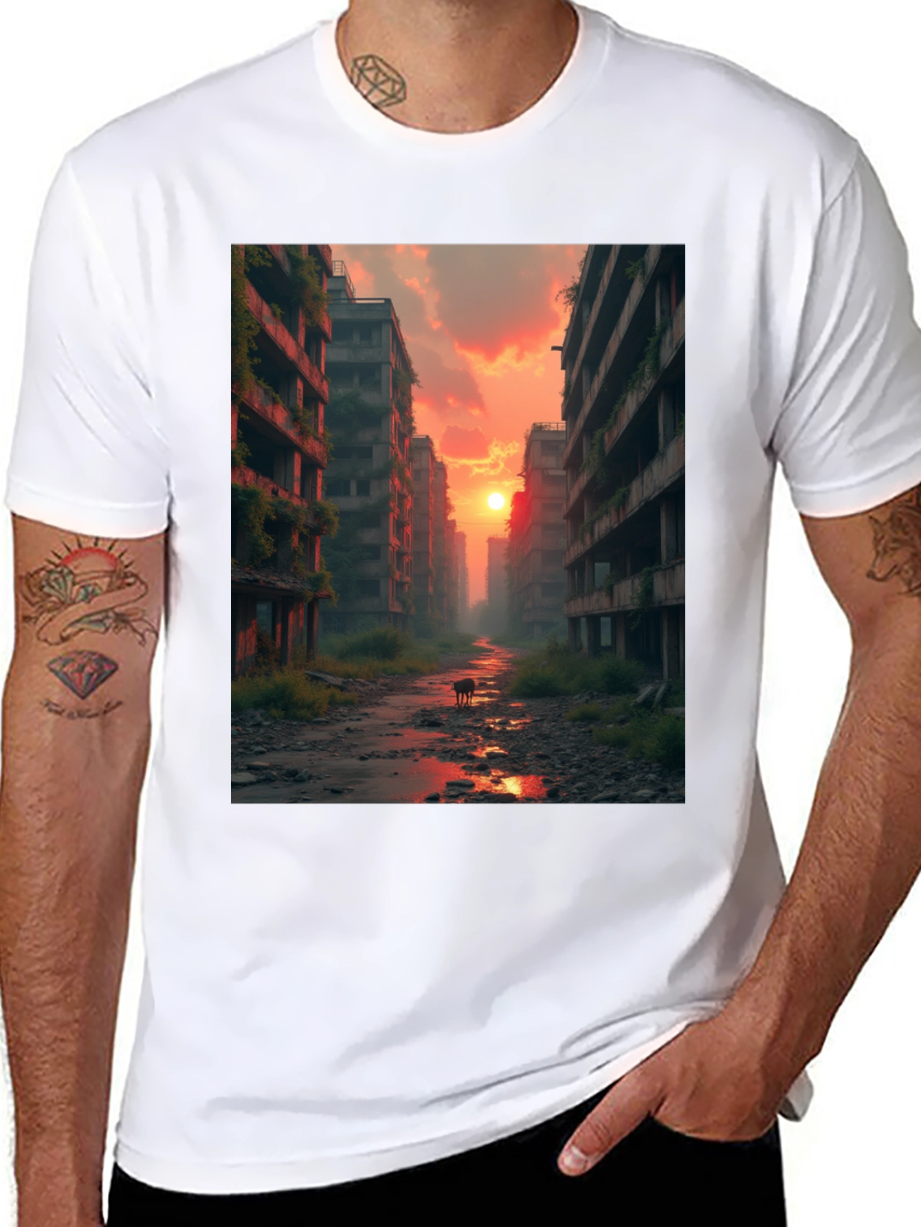 Post-Apocalyptic Sunset T-Shirt