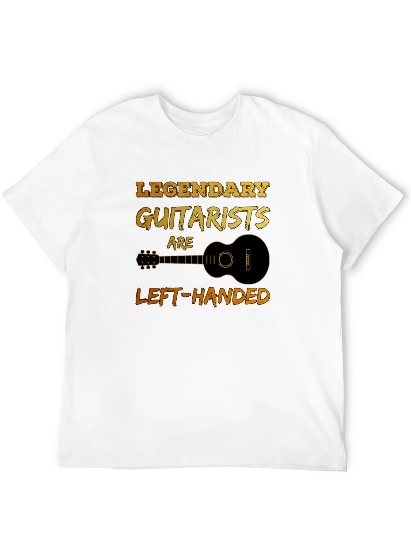Legendary Guitarists Left-Handed Graphic T-Shirt