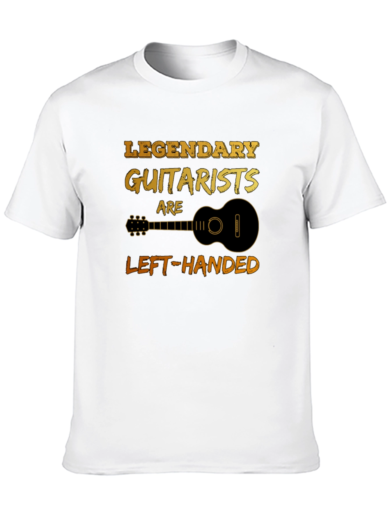 Legendary Guitarists Left-Handed Graphic T-Shirt