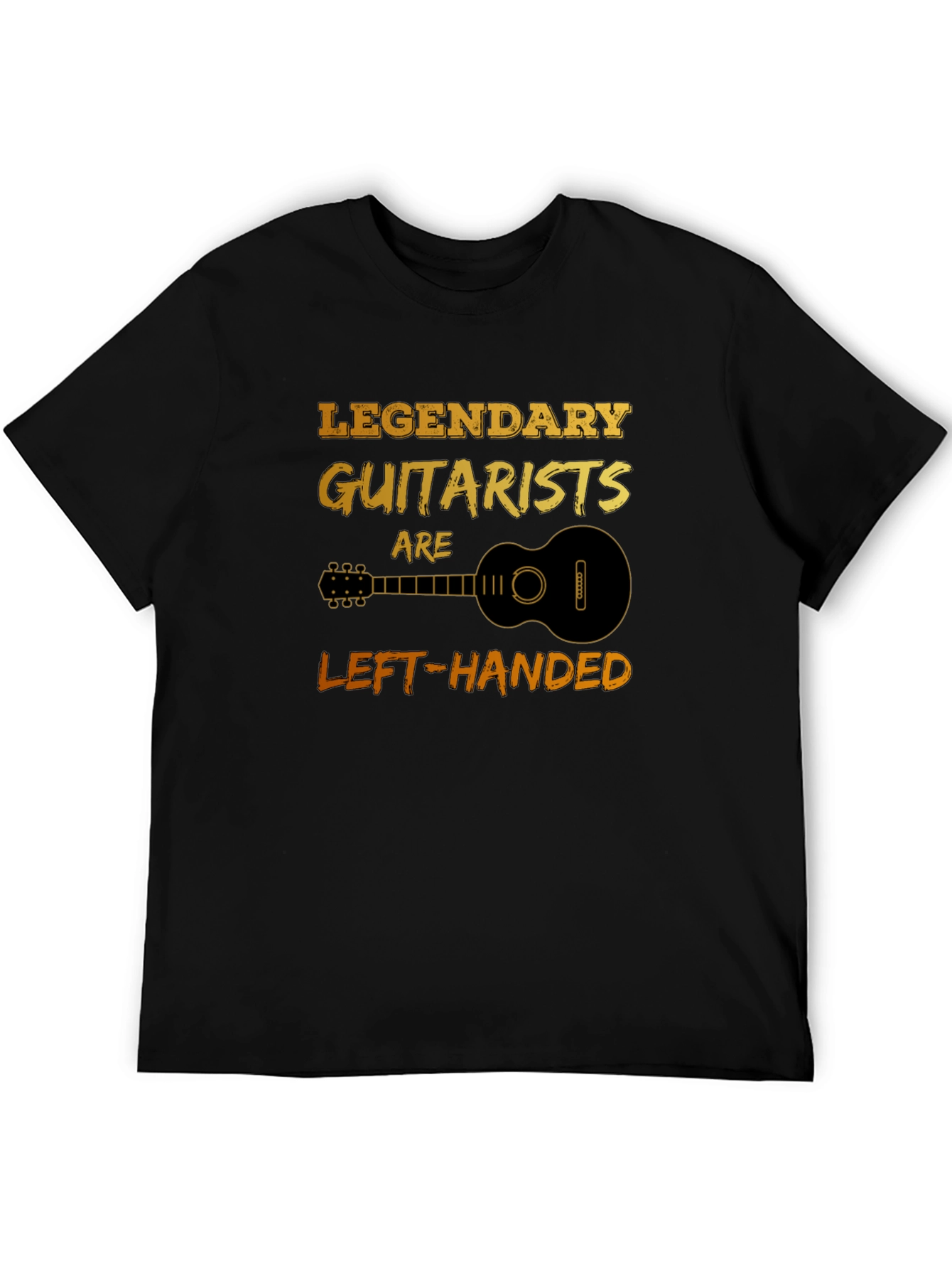 Legendary Guitarists Left-Handed Graphic T-Shirt