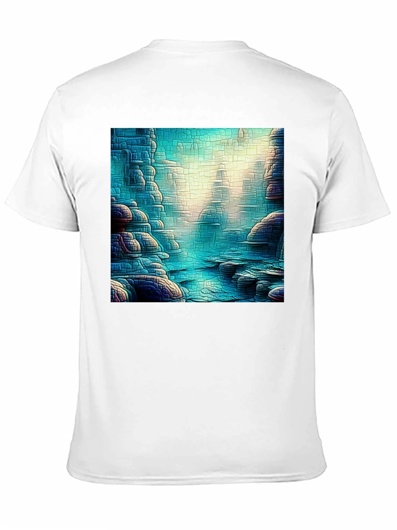 Abstract Landscape Graphic Tee