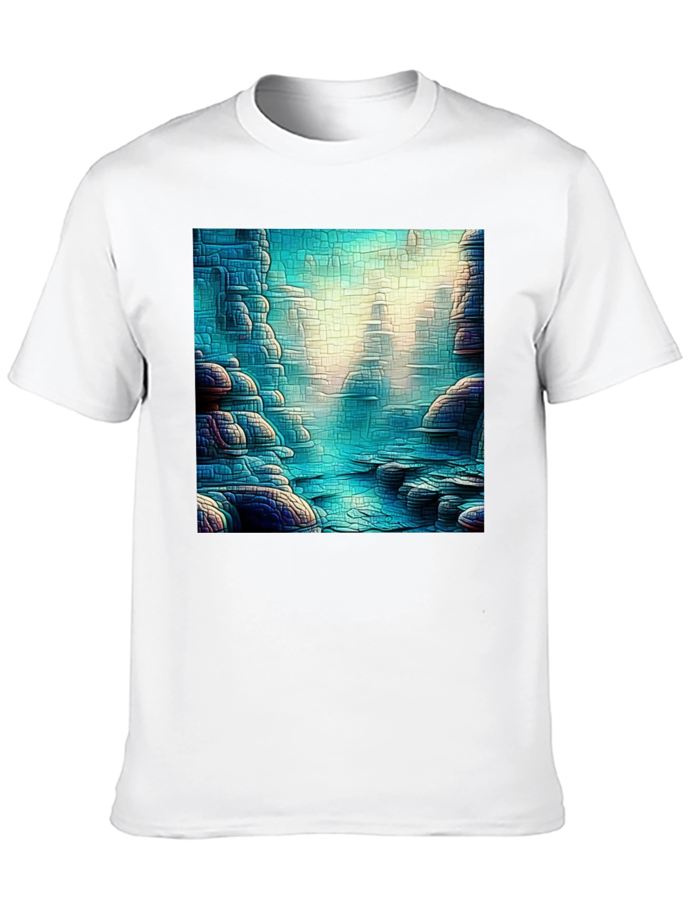 Abstract Landscape Graphic Tee