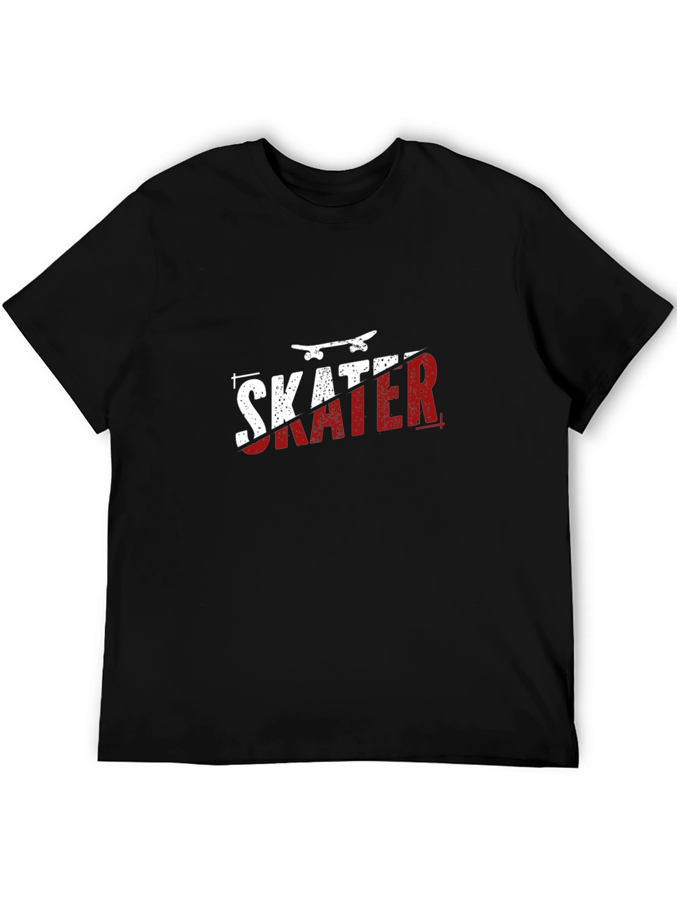 Skater Graphic Tee - Black T-Shirt