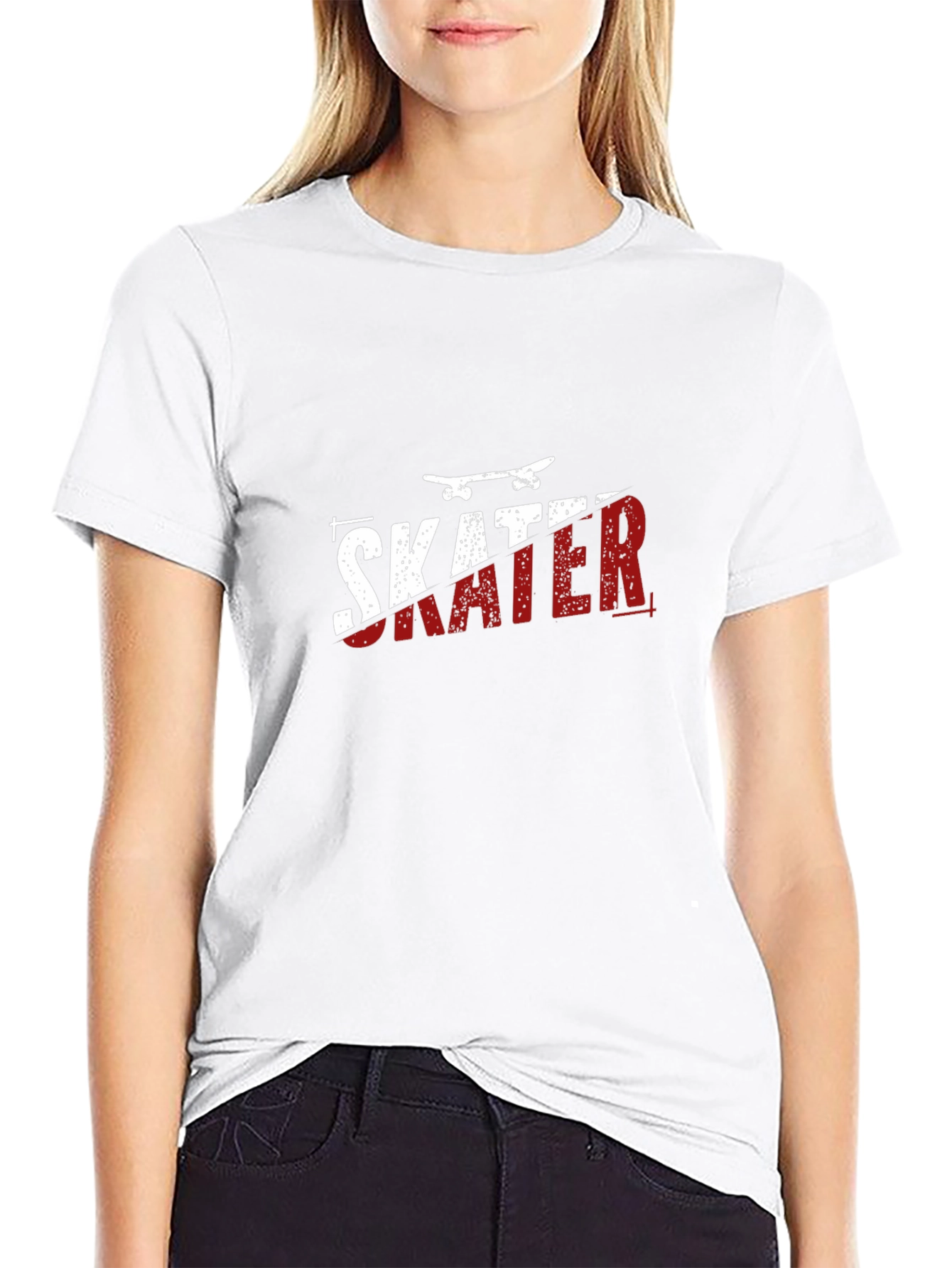 Skater Graphic Tee - Black T-Shirt