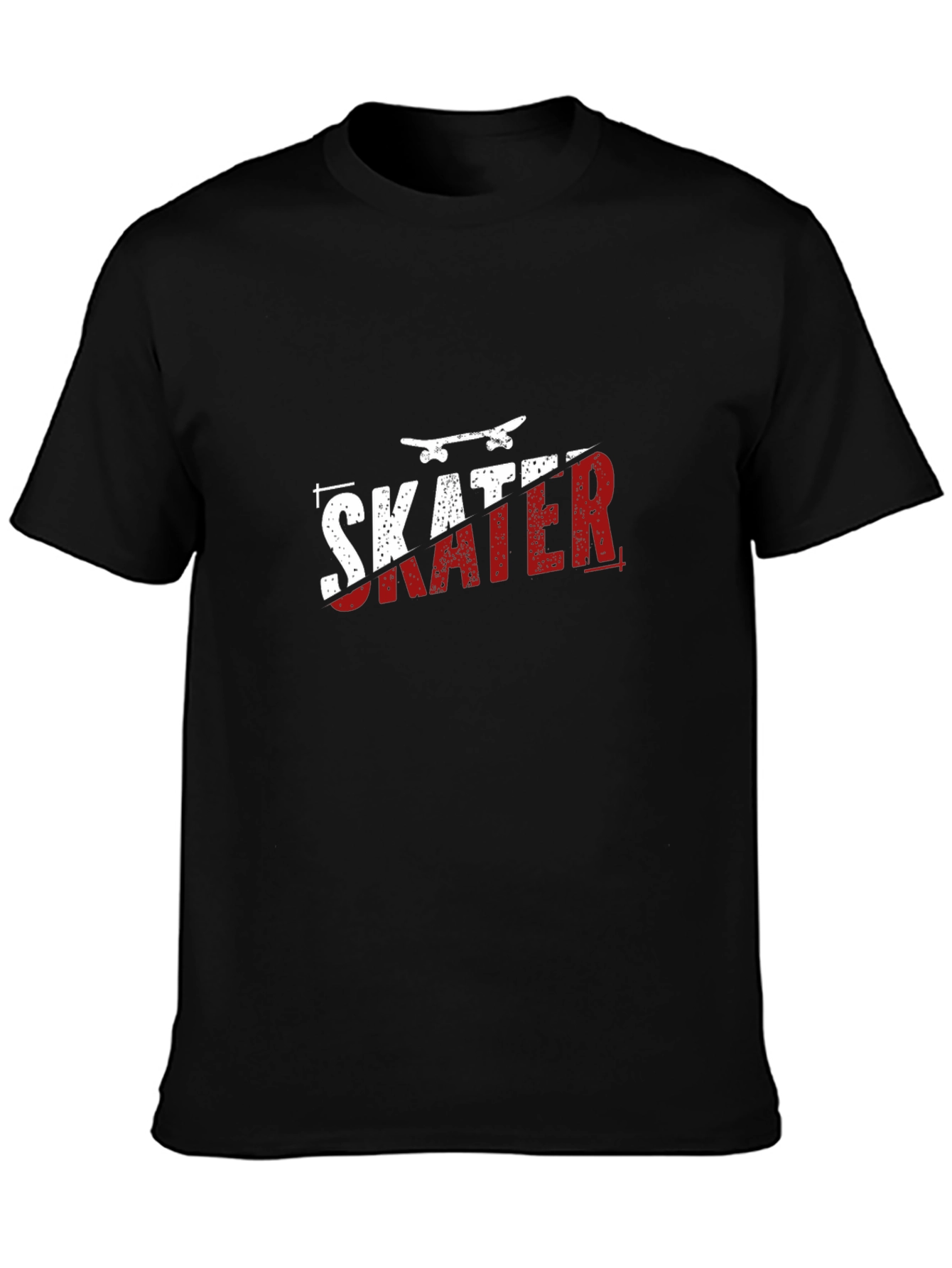 Skater Graphic Tee - Black T-Shirt