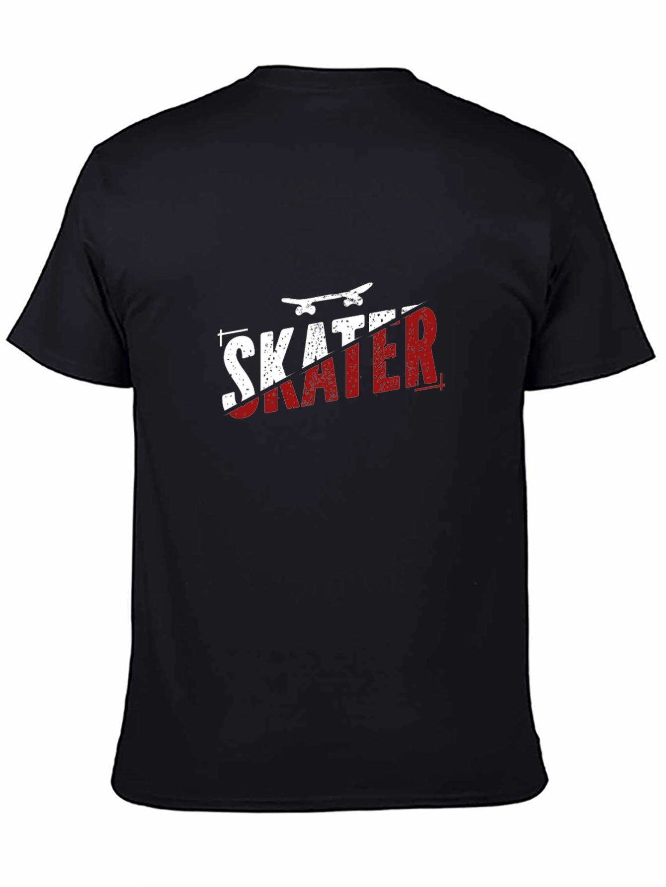 Skater Graphic Tee - Black T-Shirt